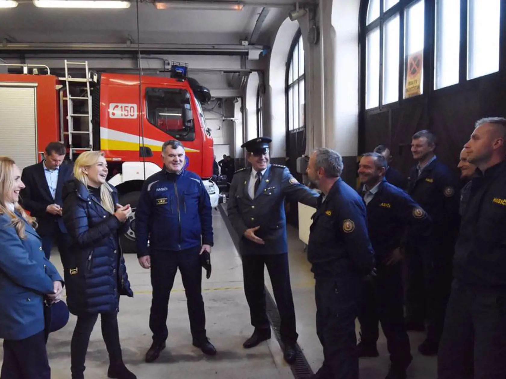 Ministerka vnútra Denisa Saková tento týždeňzavítala na východné Slovensko.