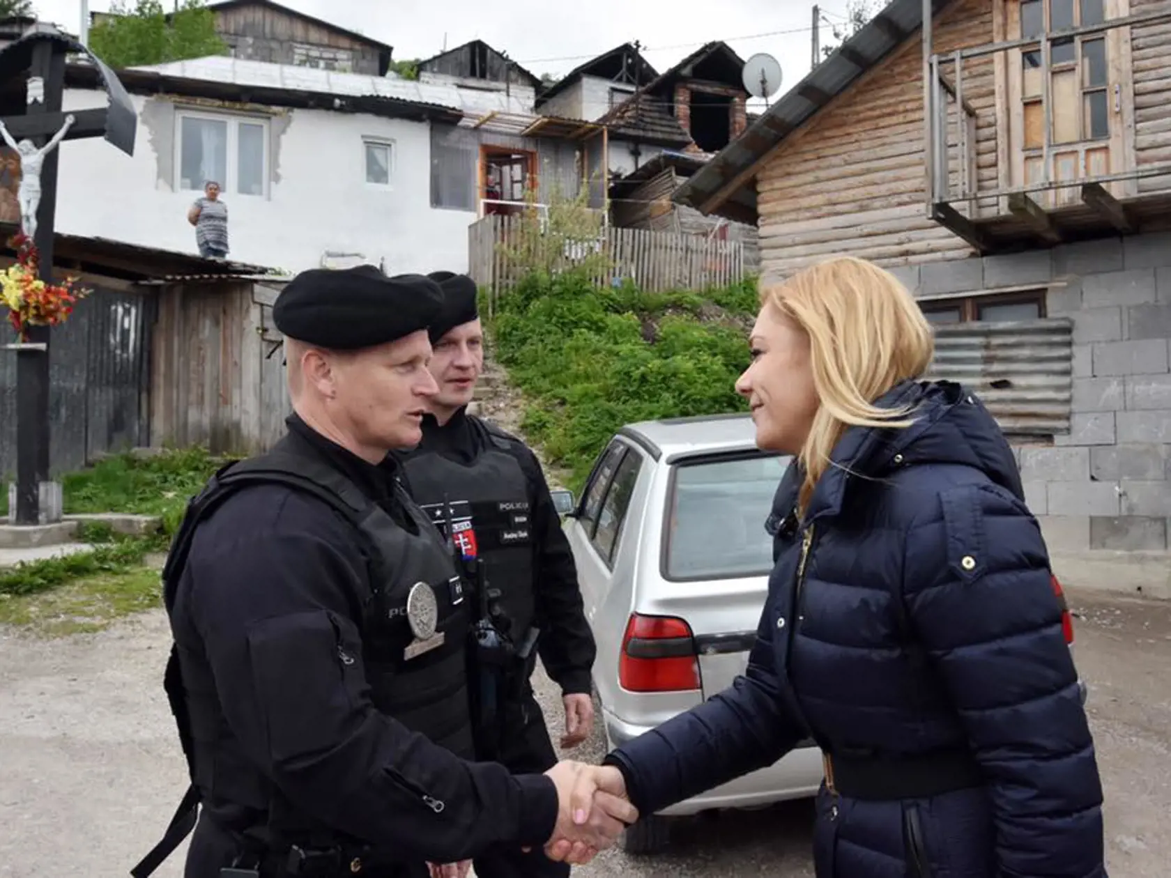 Ministerka vnútra Denisa Saková tento týždeňzavítala na východné Slovensko.