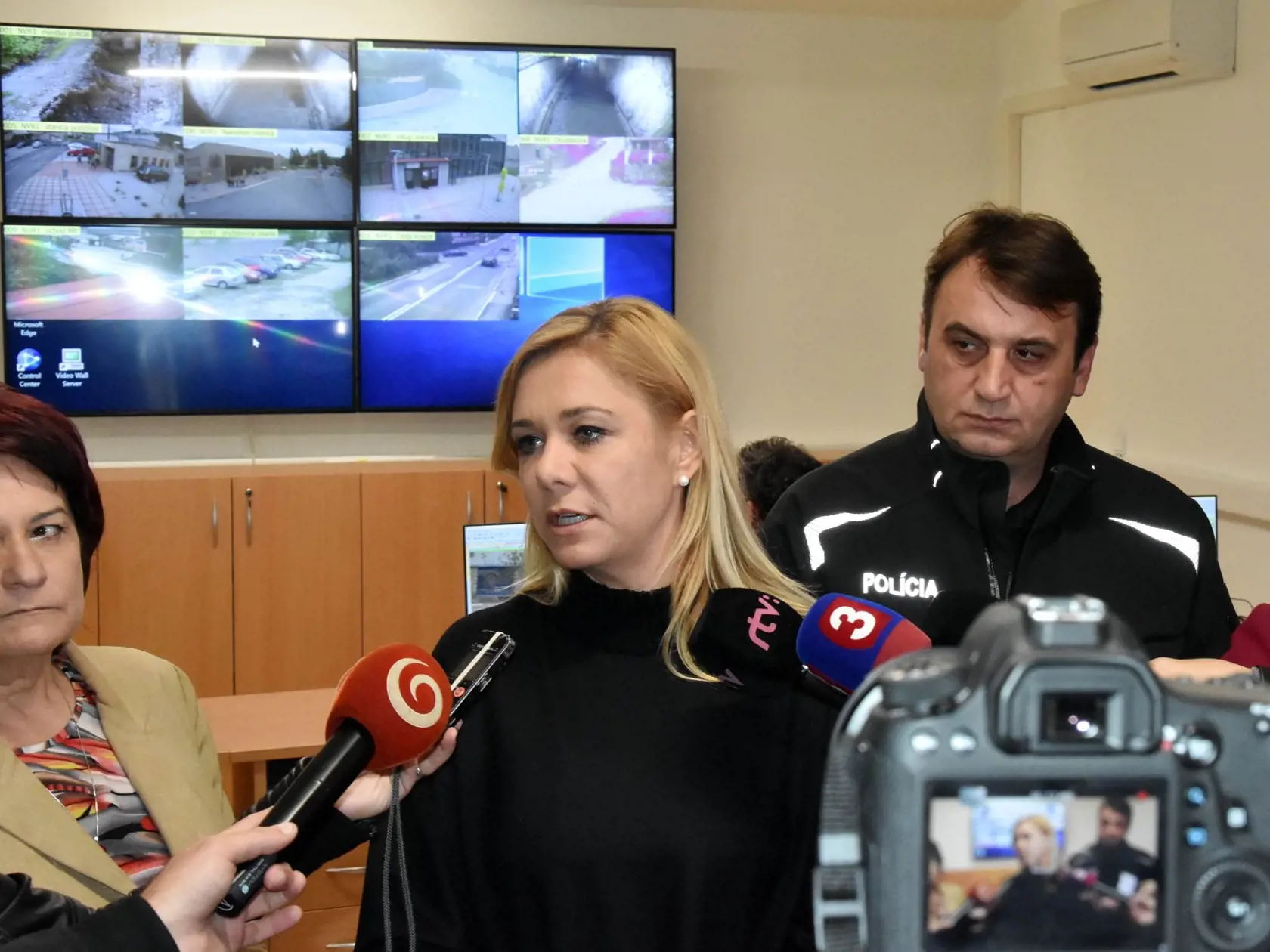 Ministerka vnútra Denisa Saková tento týždeňzavítala na východné Slovensko.