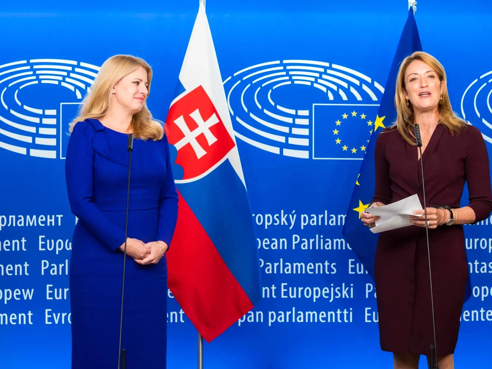 Prezidentka vystúpila s prejavom na pôde Európskeho parlamentu v Štrasburgu.