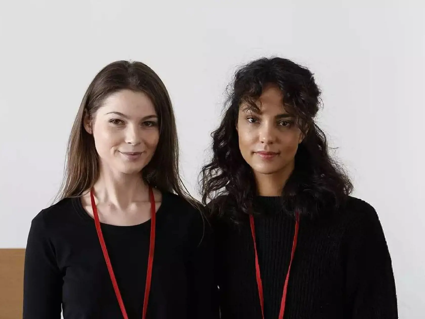 Na zábere Simonetta Hladká a Alžbeta Ferencová na castingu. Simi k záberu napísala: "A takto sa to celé začalo - castingom."