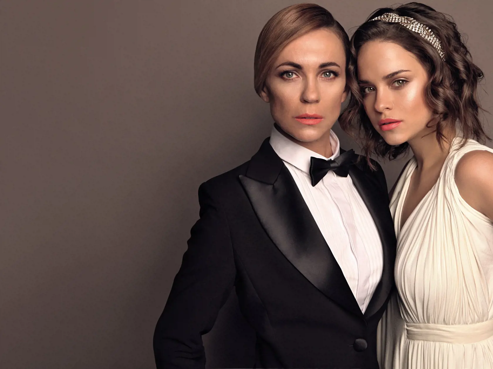 Diana Mórová a Kristína Svarinská