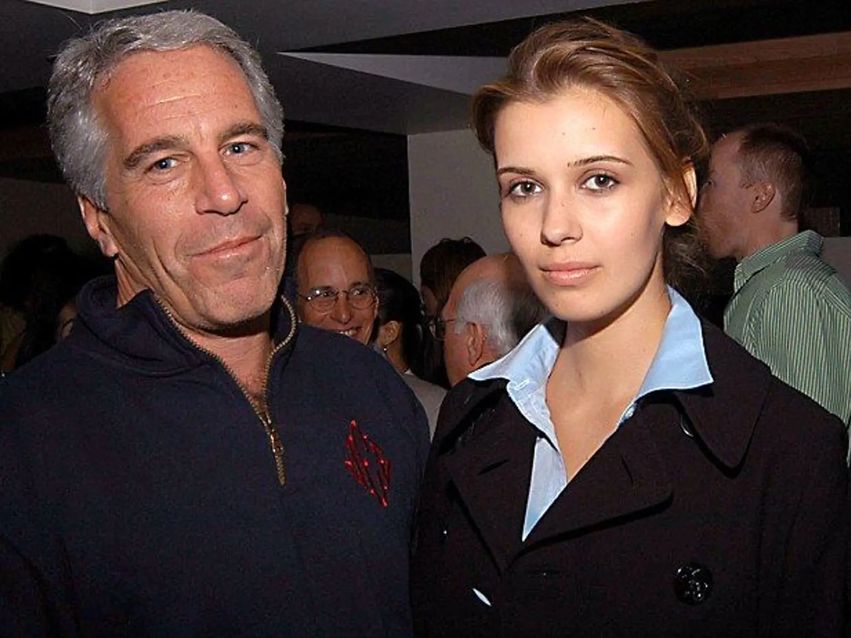 Jeffrey Epstein a poľská modelka Adriana Ross