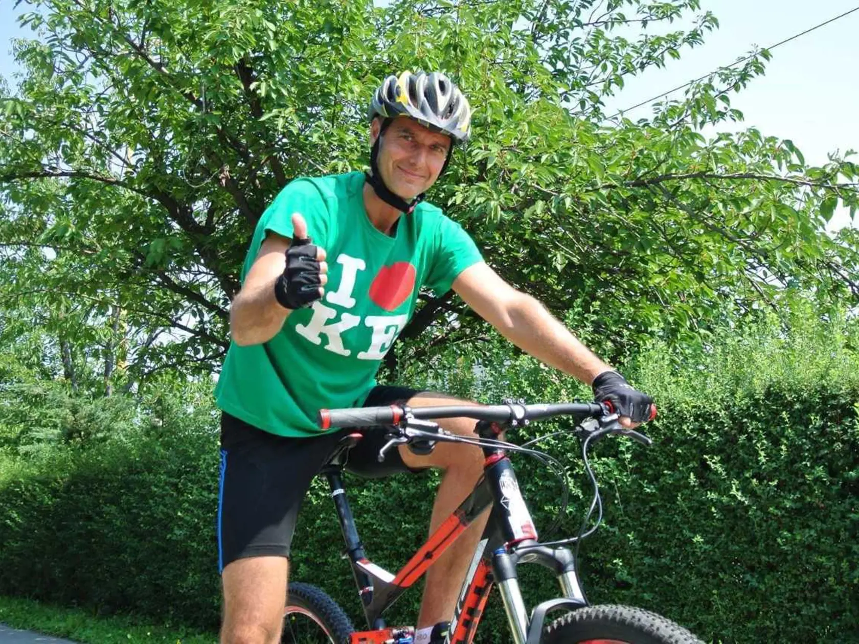 Richard Raši rád absolvuje cyklotúry.