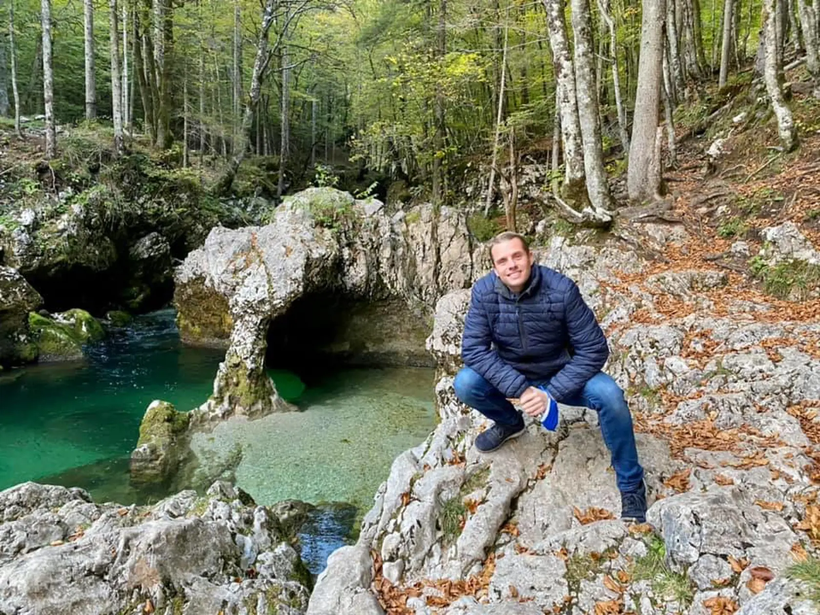 Štátny tajomník Martin Klus (SaS) v Triglavskom národnom parku.