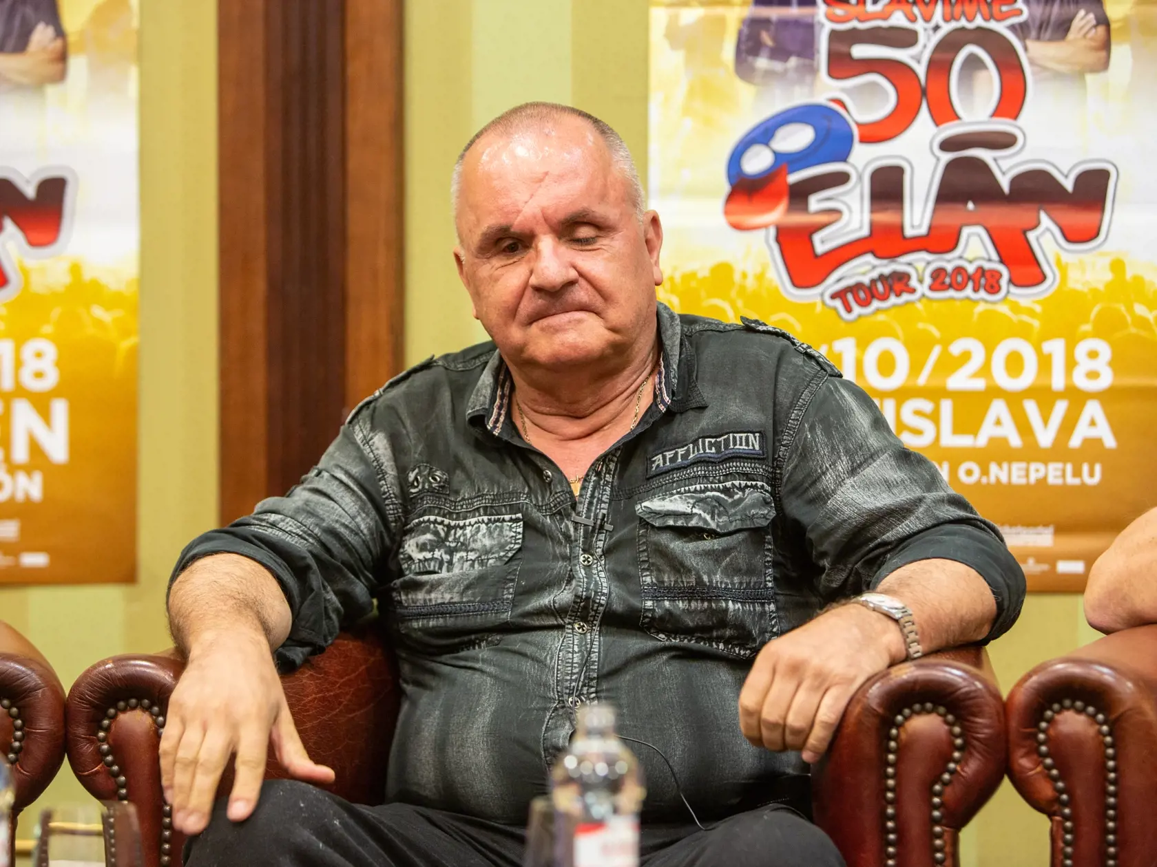 Tlačová konferencia k šnúre Elánu k 50 výročiu založenia kapely