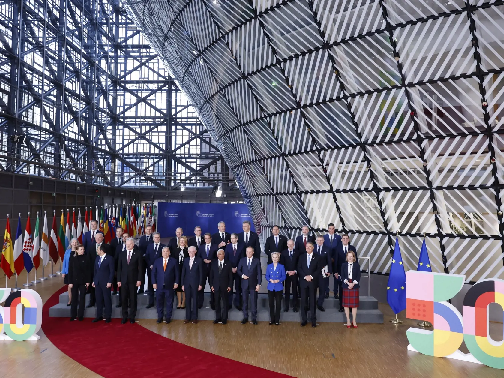 Lídri Európskej únie: Každý má názor na jednotnú európsku politiku trochu iný.
