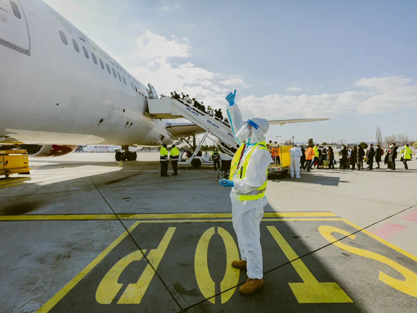 Z bratislavského letiska M.R. Štefánika odletel do Šanghaja vo štvrtok 10.3.2022 repatriačný let spoločnosti Juneyao Air s 262 pasažiermi, ktorí utiekli pred vojenským konfliktom na Ukrajine.