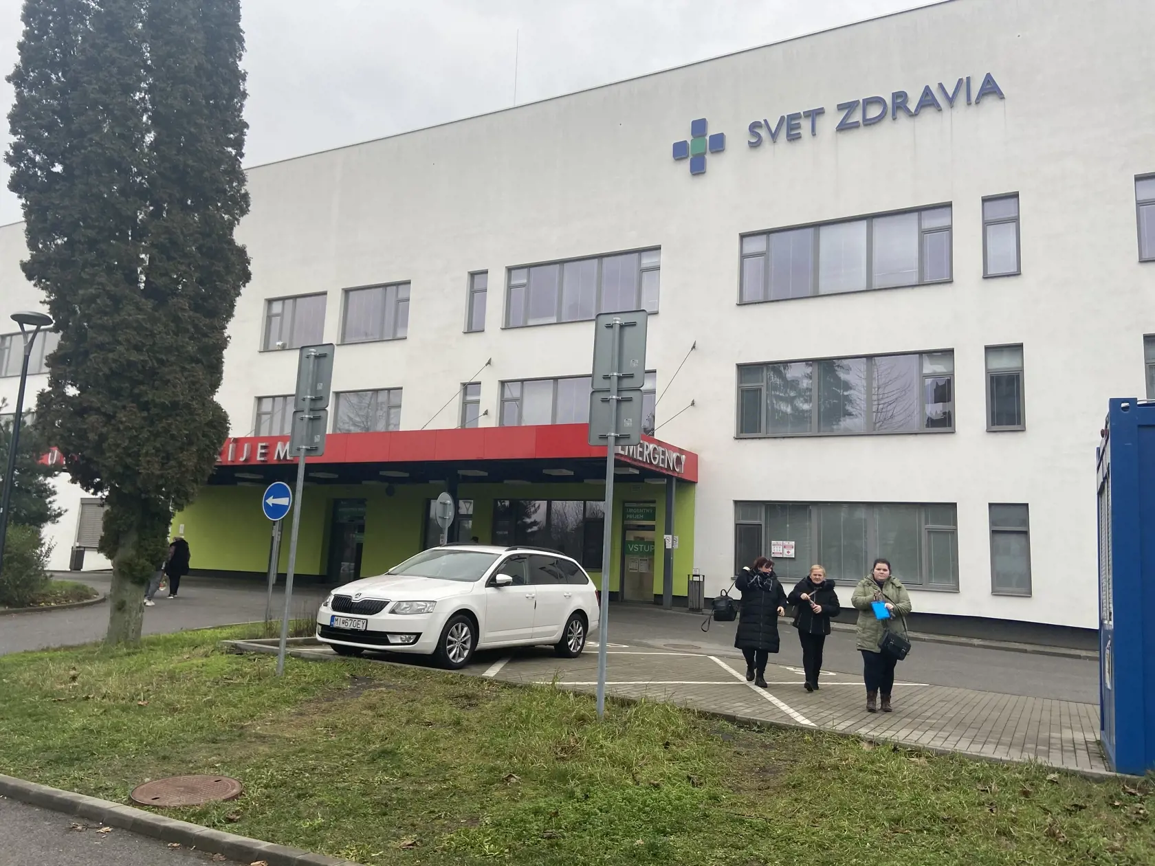 Erika pracovala na urgentnom príjme miestnej nemocnice.