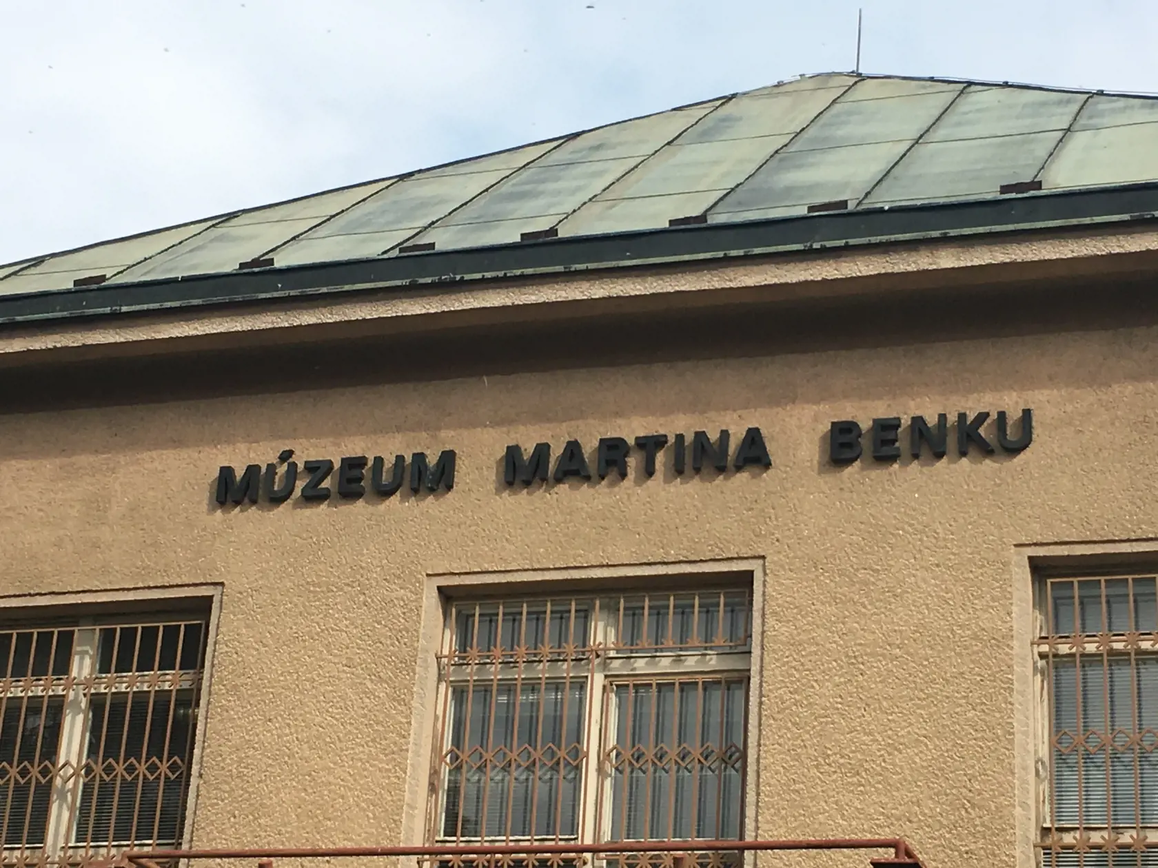Rodný dom Martina Benka, v ktorom je teraz jeho múzeum.