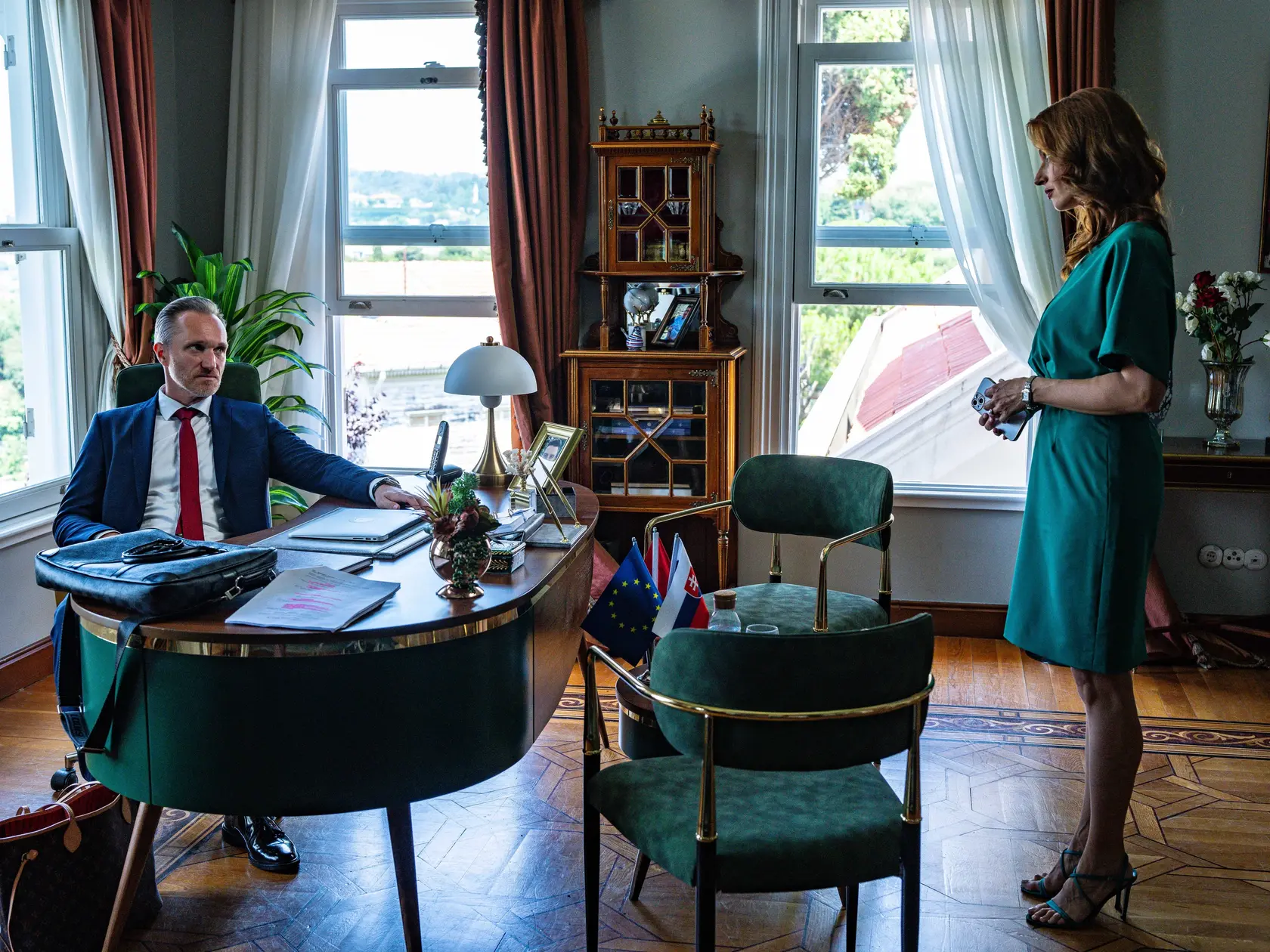Ústrednú dvojicu seriálu Lásky v Istanbule stvárnili Marián Mitaš a Lívia Bielovič.