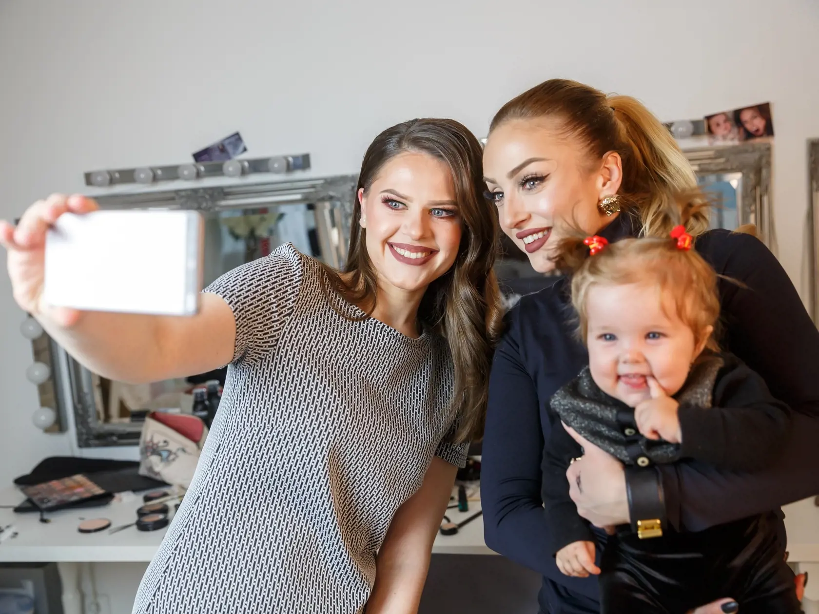 A samozrejme, selfie na záver. 