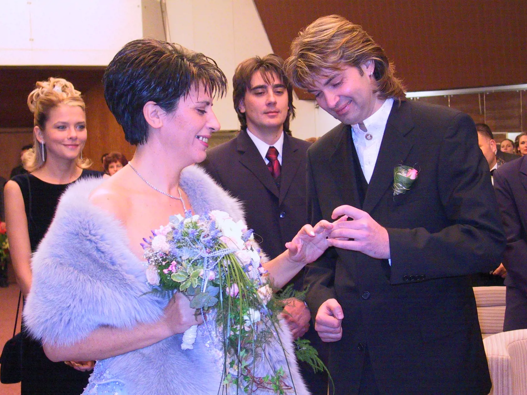 Braňo Mojsej a Nora Mojsejová sa vzali 1.2.2003 v Košiciach.