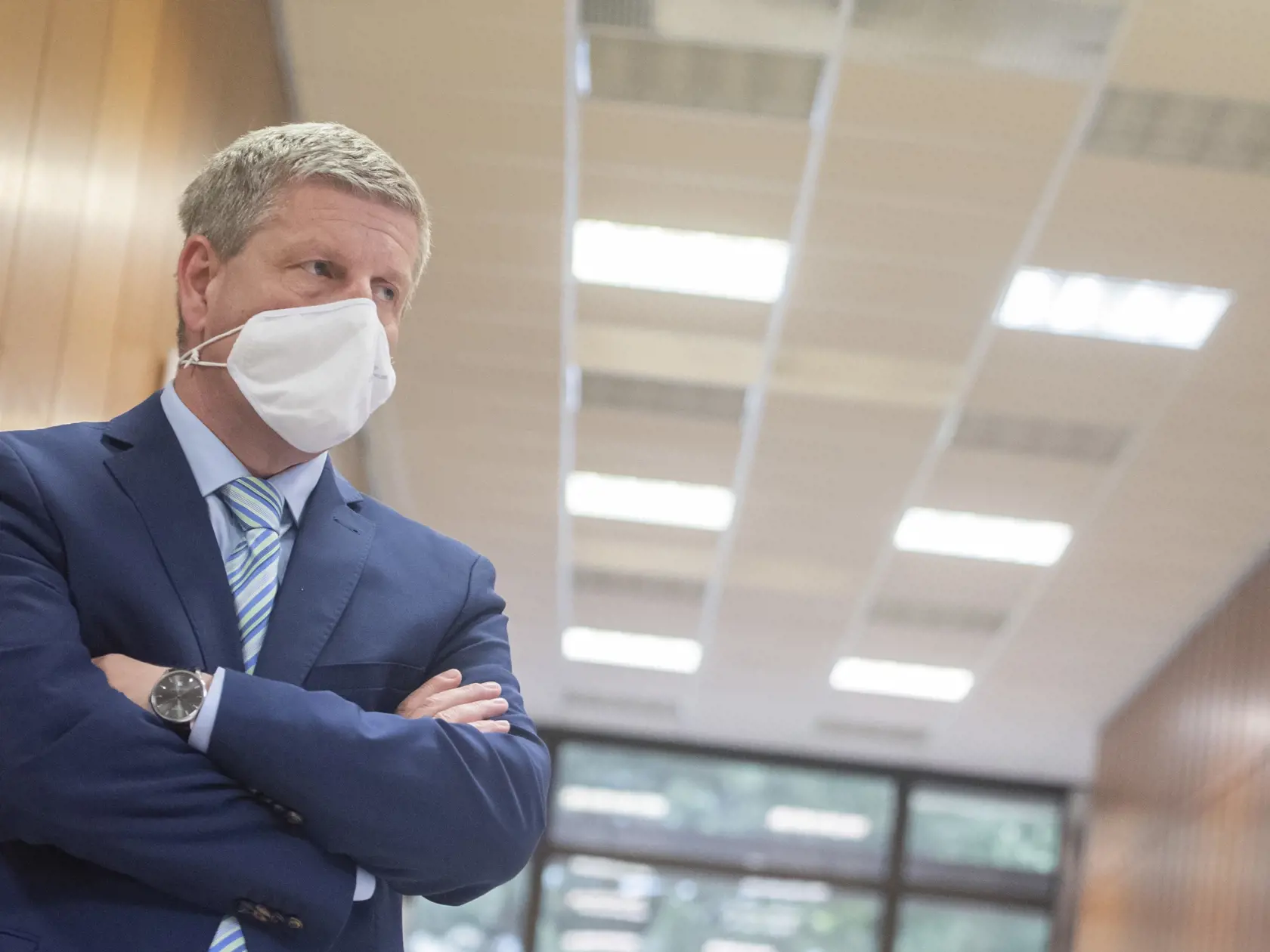 Na snímke minister zdravotníctva SR Vladimír Lengvarský (nominant OĽaNO)