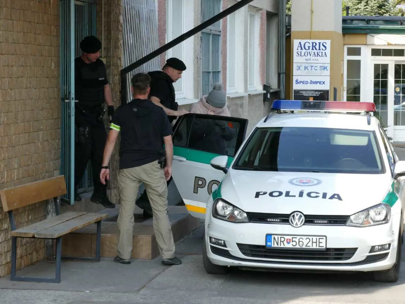 Alena Zsuzsovú si opäť v Nitre podali elitní policajti
