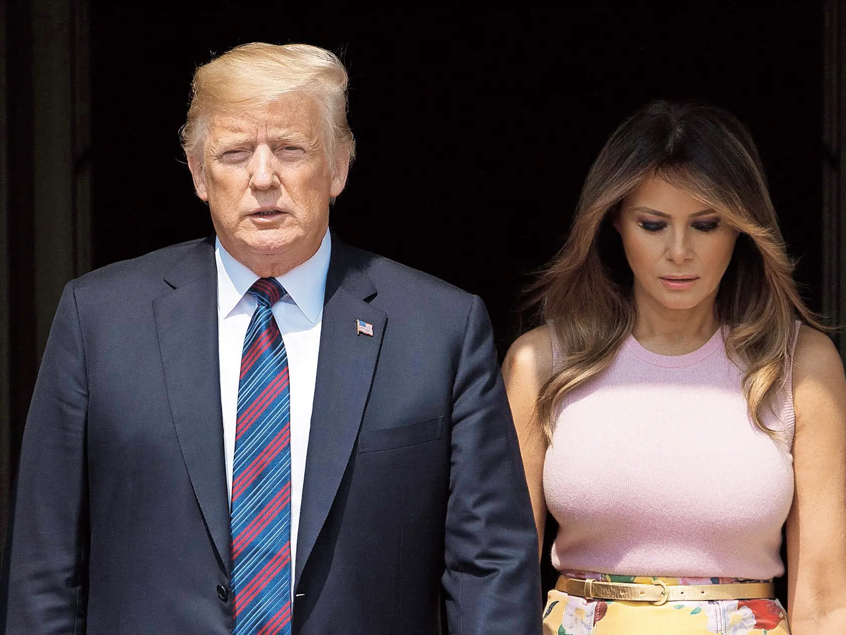 Zložité vzťahy: Donald Trump s manželkou Melaniou.