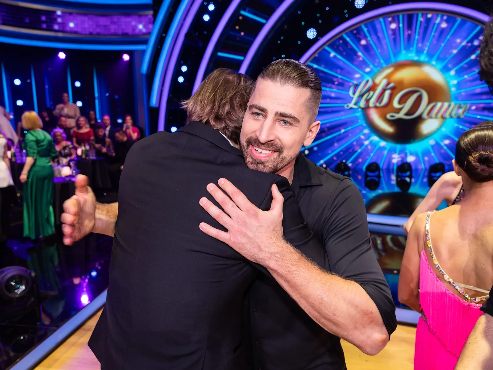 Peter Sagan a Eliška Lenčešová vypadli v deviatom kole Let's dance 2025. Na snímke Peter Sagan a Ján Ďurovčík