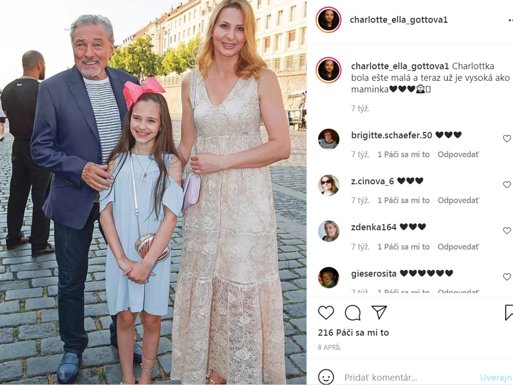 Karel, Ivana a Charlotte
