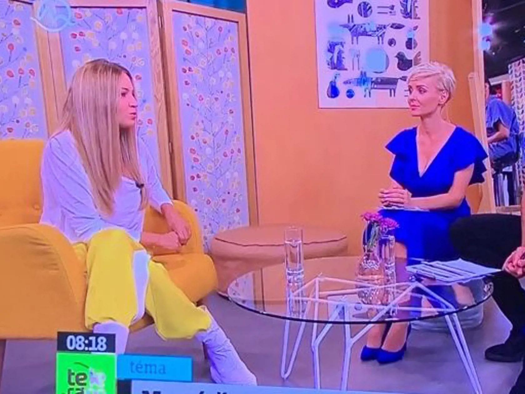 Erika počas markizáckeho Telerána.