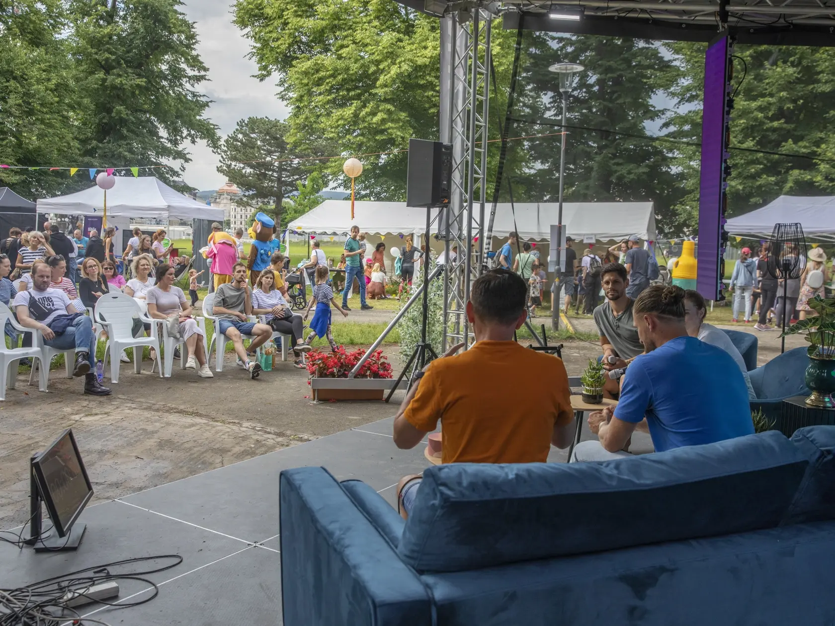 One Way Fest spoločenstva milosť. Zúčastnil sa ho aj futbalista Erik Čikoš.
