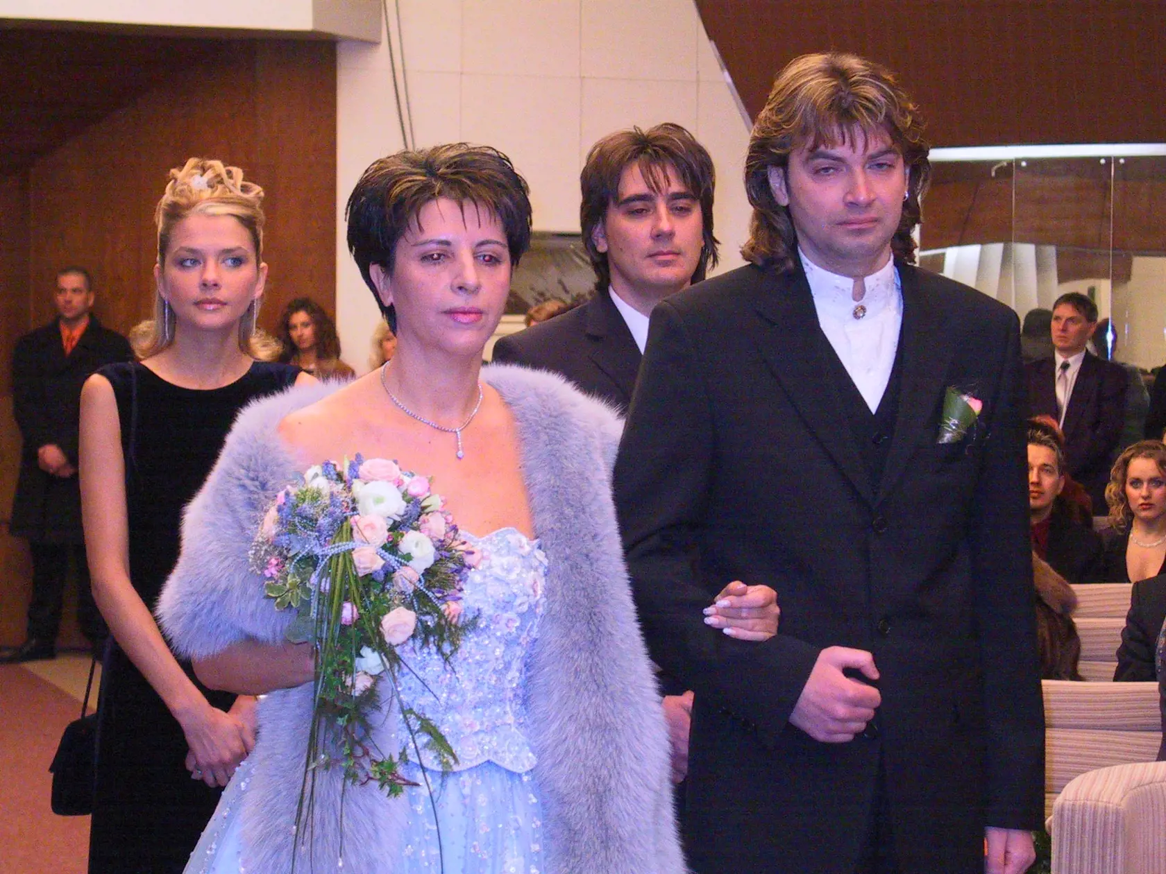 Svadba Nory a Braňa Mojsejovcov 1.2.2003 v Košiciach.