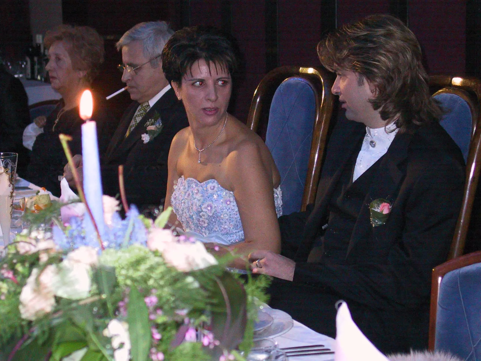 Svadba Nory a Braňa Mojsejov 1.2.2003 v Košiciach.