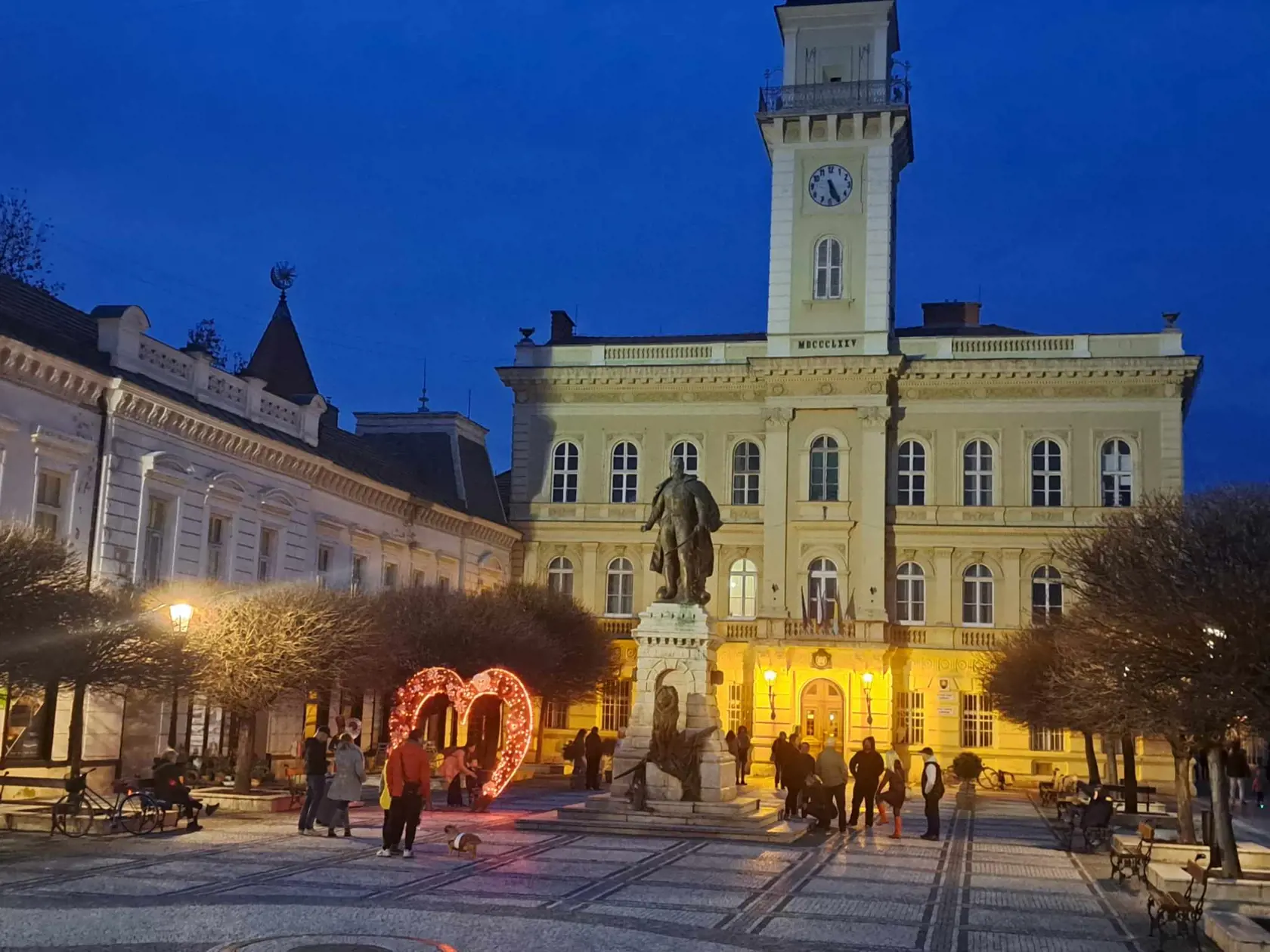 Mestská radnica v Komárne.