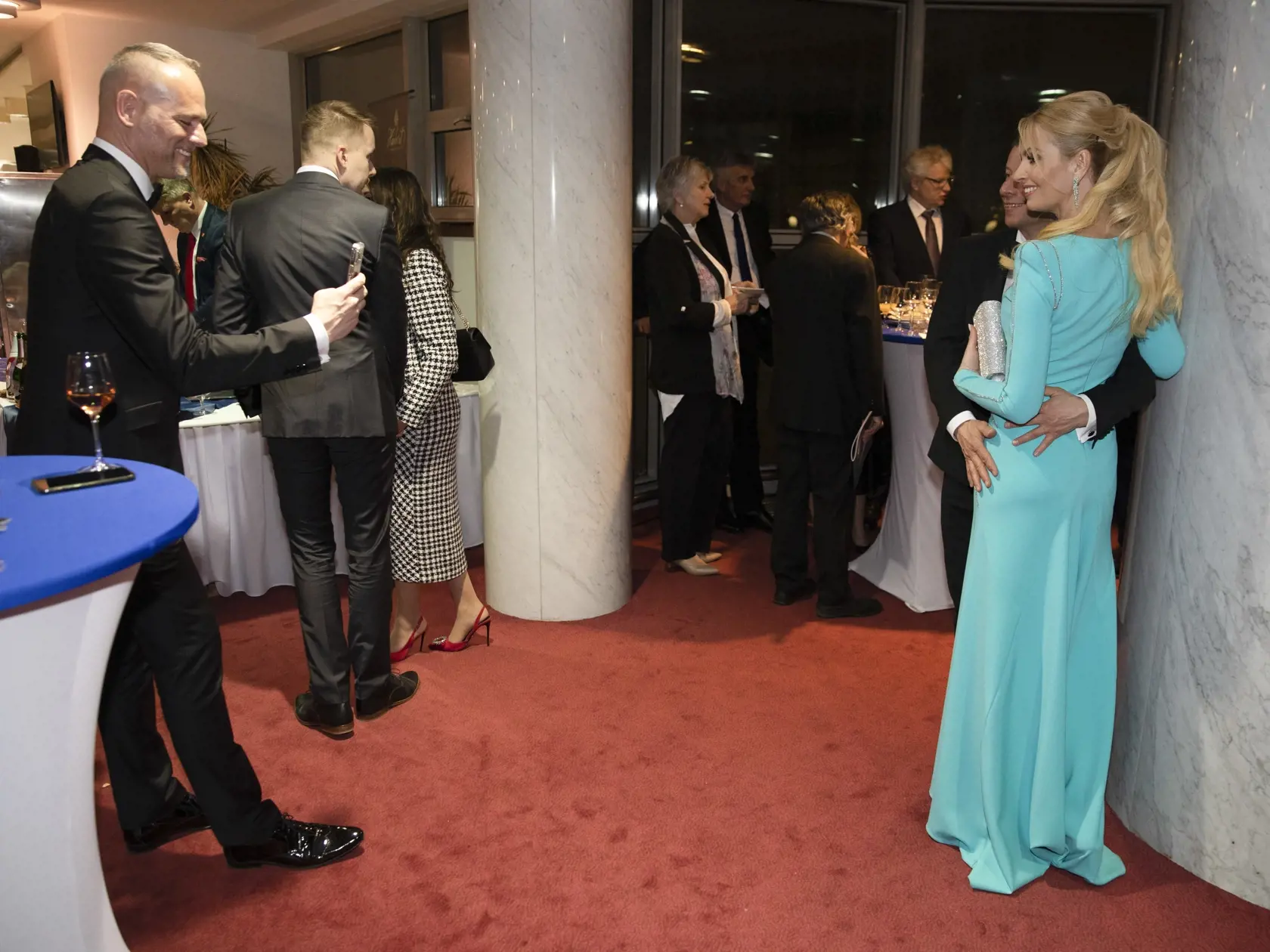 Marianna Ďurianová a Pavel Bruchala nedávno na galavečere Krištáľové krídlo.