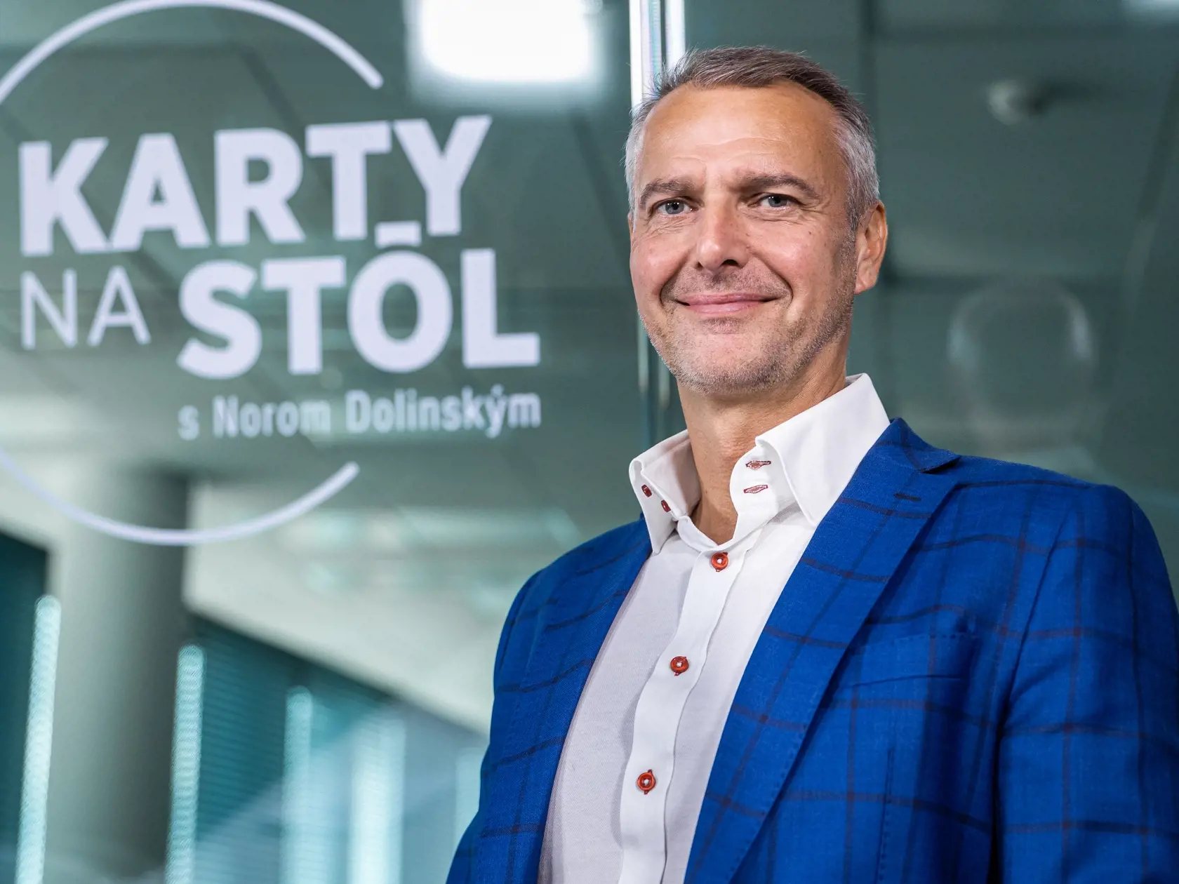 Diskusná relácia "Karty na stôl", ktorej hosťom bol Richard Raši.
