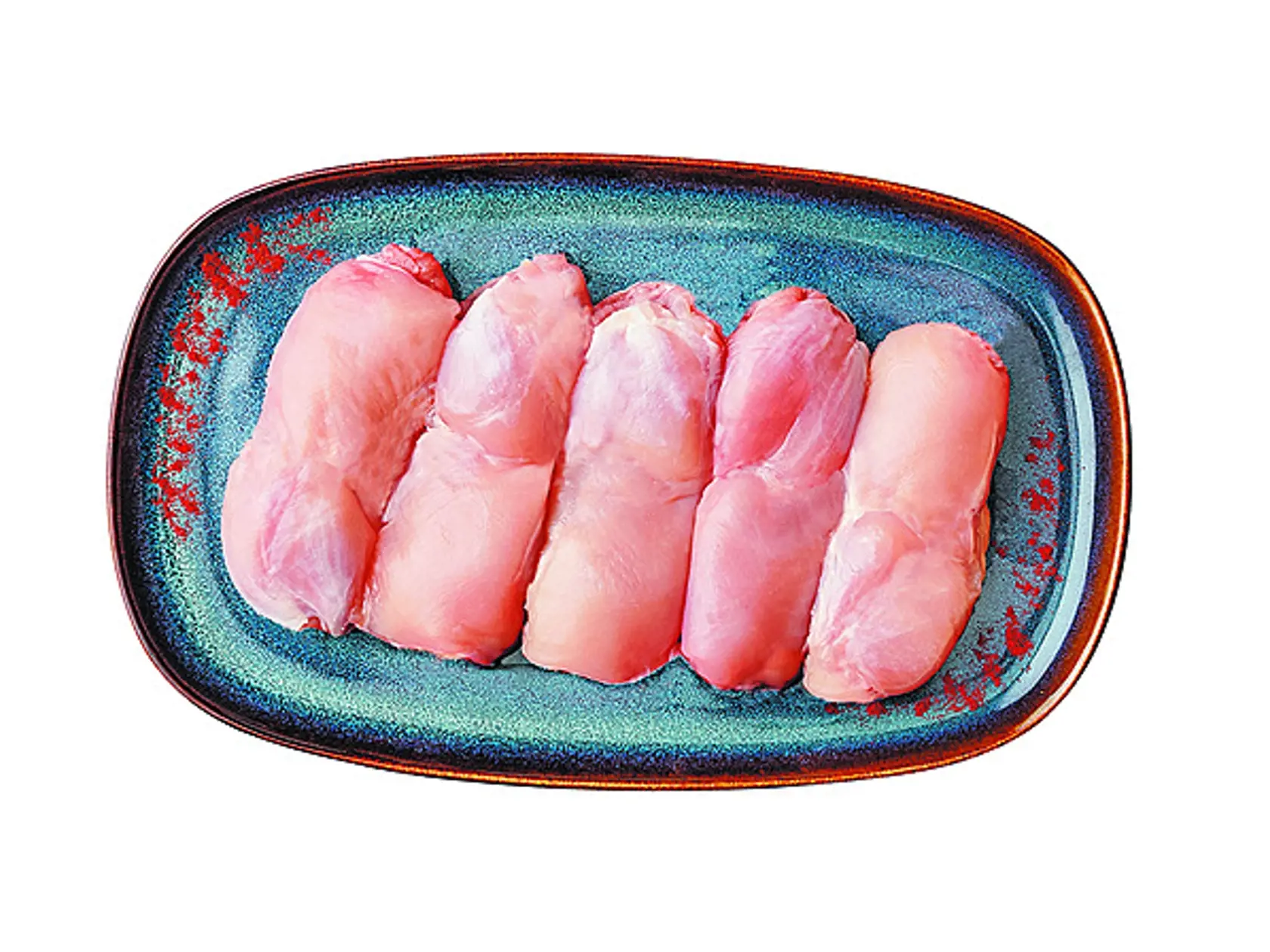Kuracie stehná XXL bez kostí a kože: 30 % zľava, cena za 1 kg 4,89 eura.