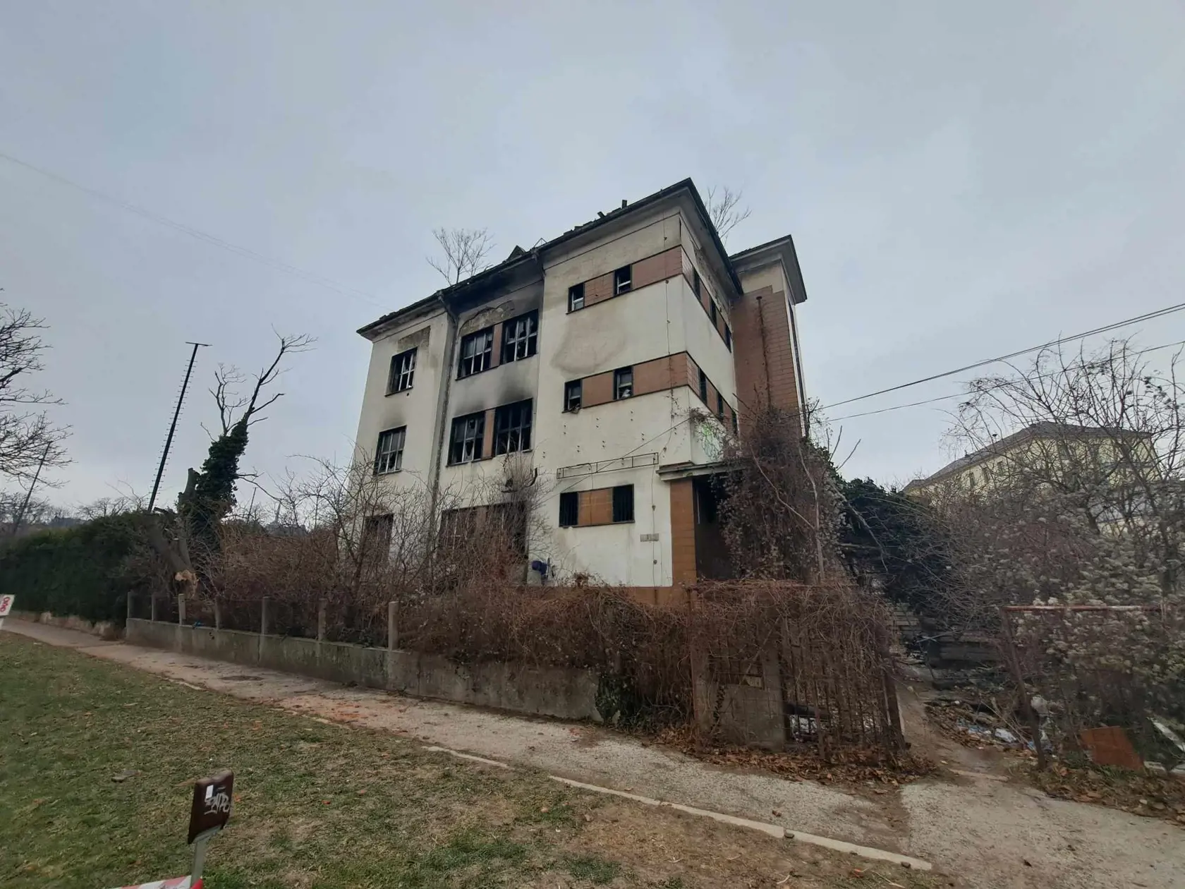 Dom hrôzy na Žabotovej ulici v Bratislave.