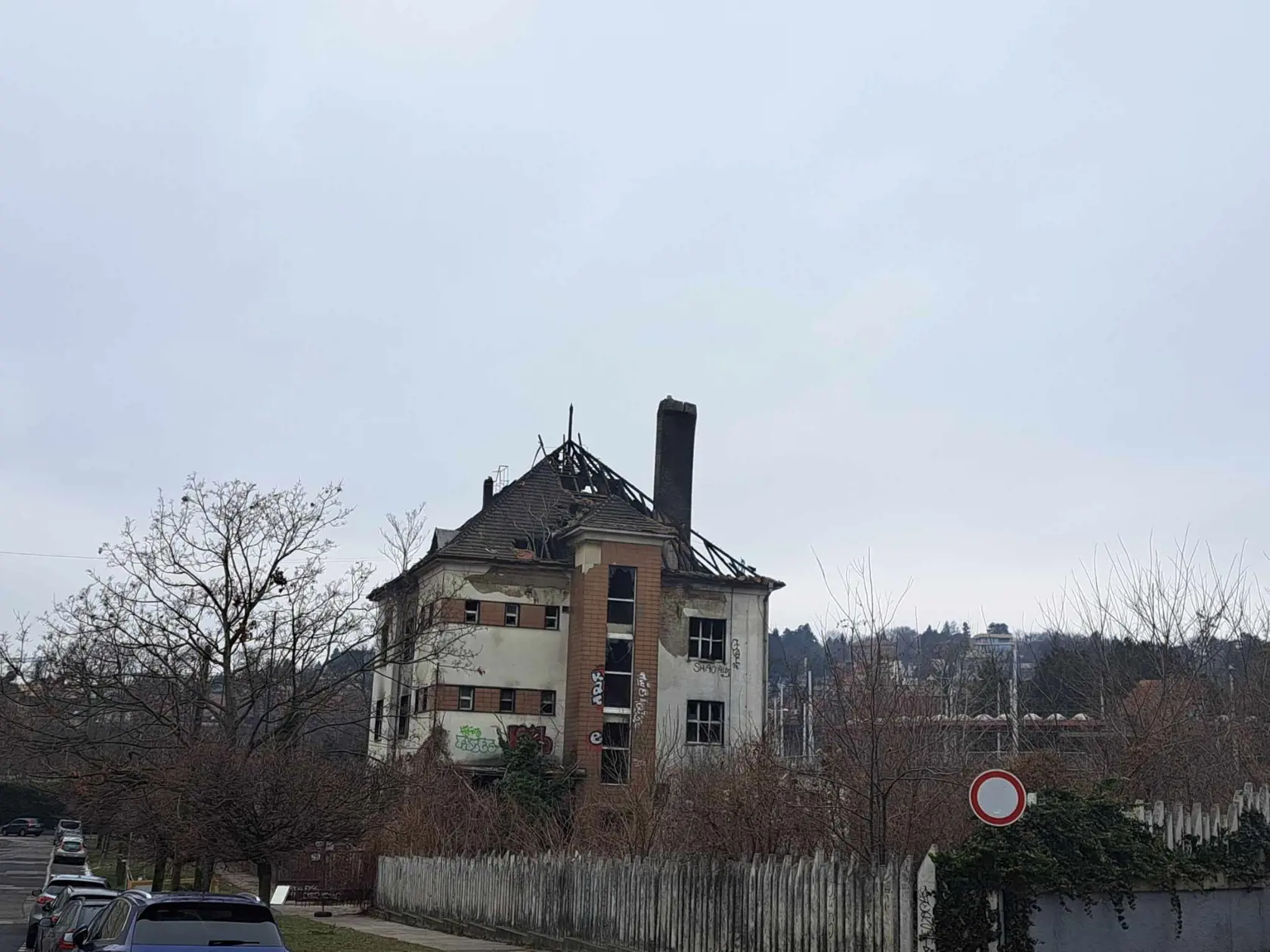 Dom hrôzy na Žabotovej ulici v Bratislave.