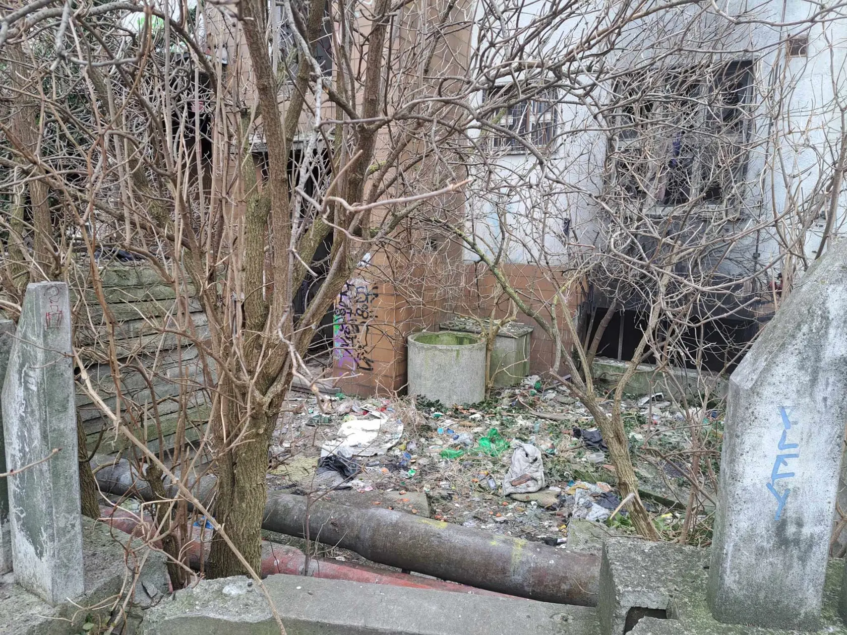 Takto to vyzeralo v dome hrôzy na Žabotovej ulici v Bratislave v januári 2024.