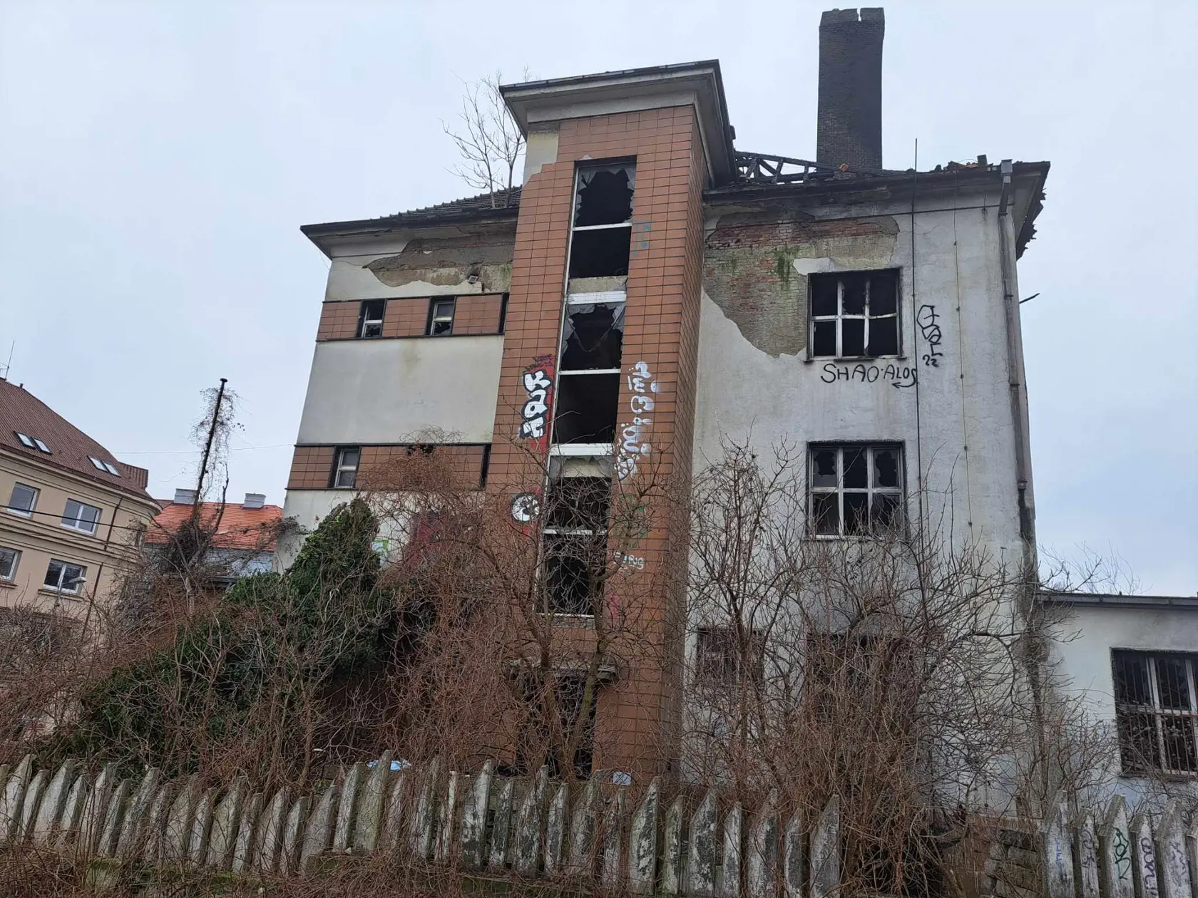 Dom hrôzy na Žabotovej ulici v Bratislave.