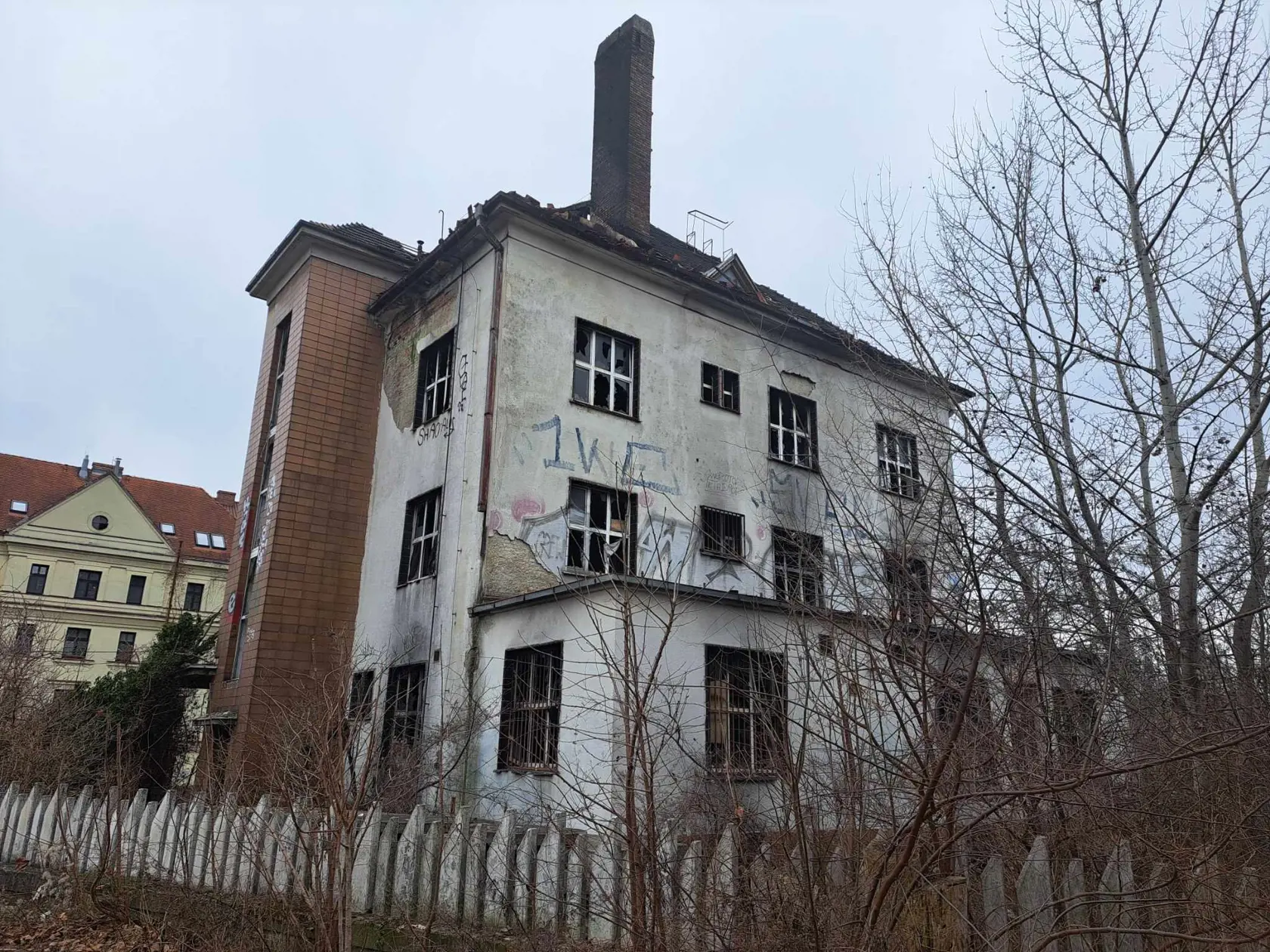 Dom hrôzy na Žabotovej ulici v Bratislave.