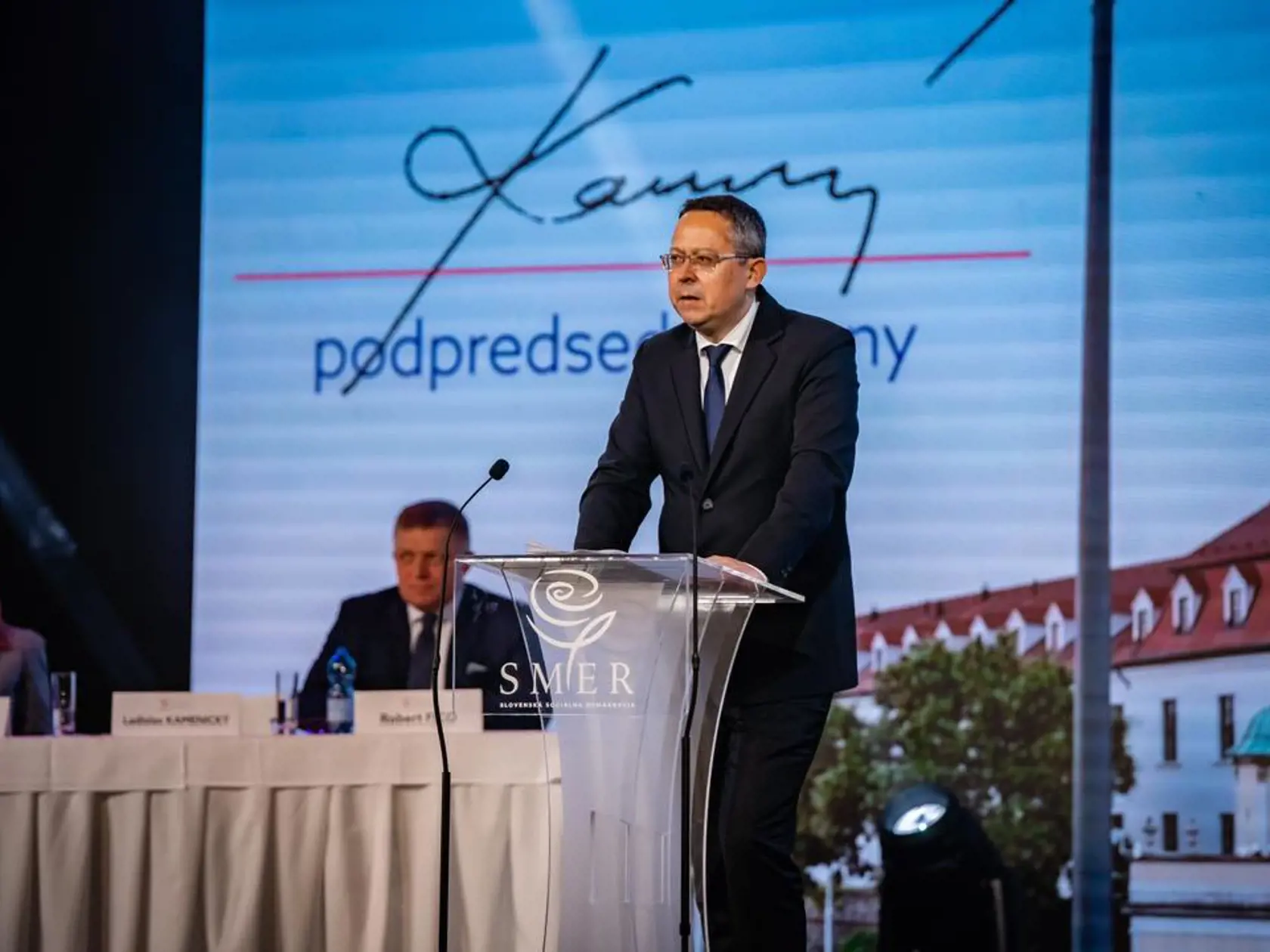 Snem strany Smer-SD na bratislavskom hrade.