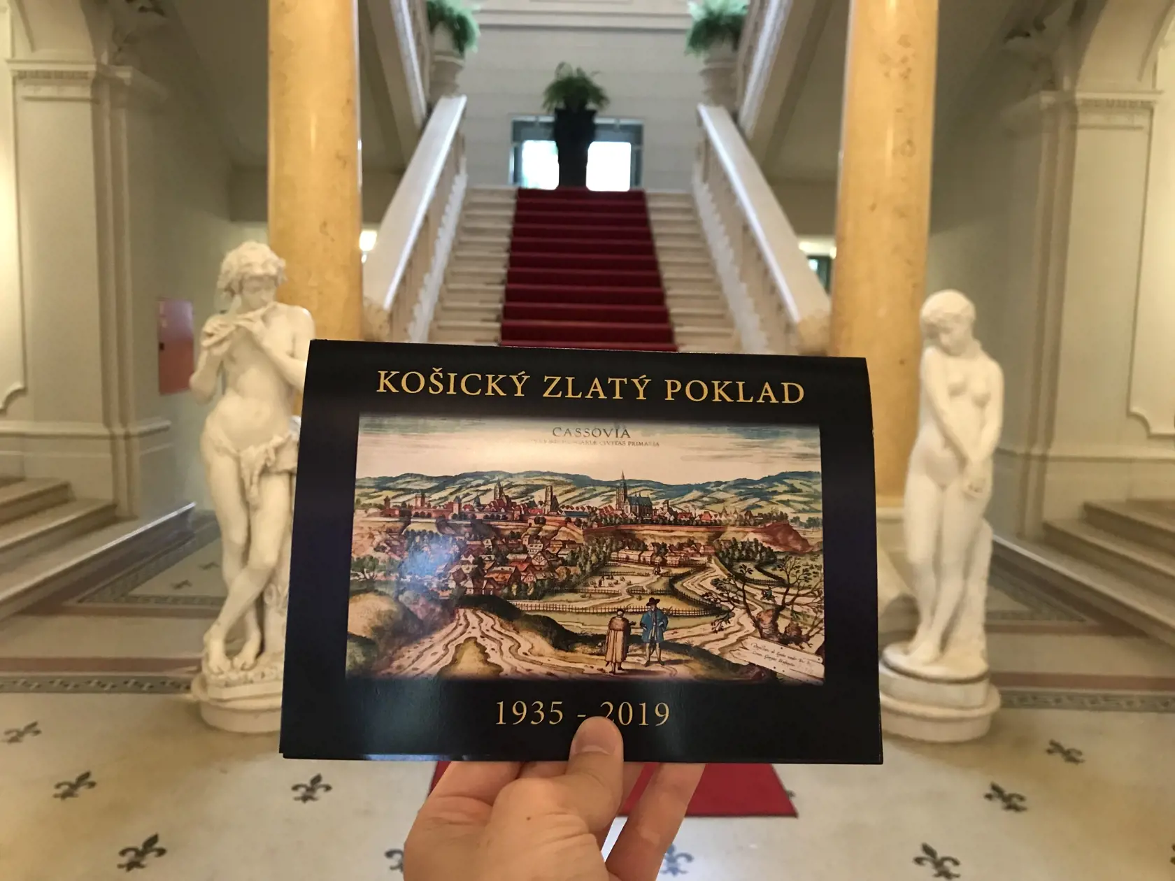 Košický zlatý poklad je uložený v špeciálne upravenom trezore v Historickej účelovej budove.