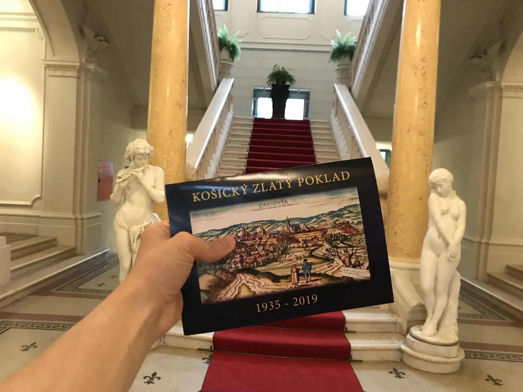 Košický zlatý poklad je uložený v špeciálne upravenom trezore v Historickej účelovej budove.