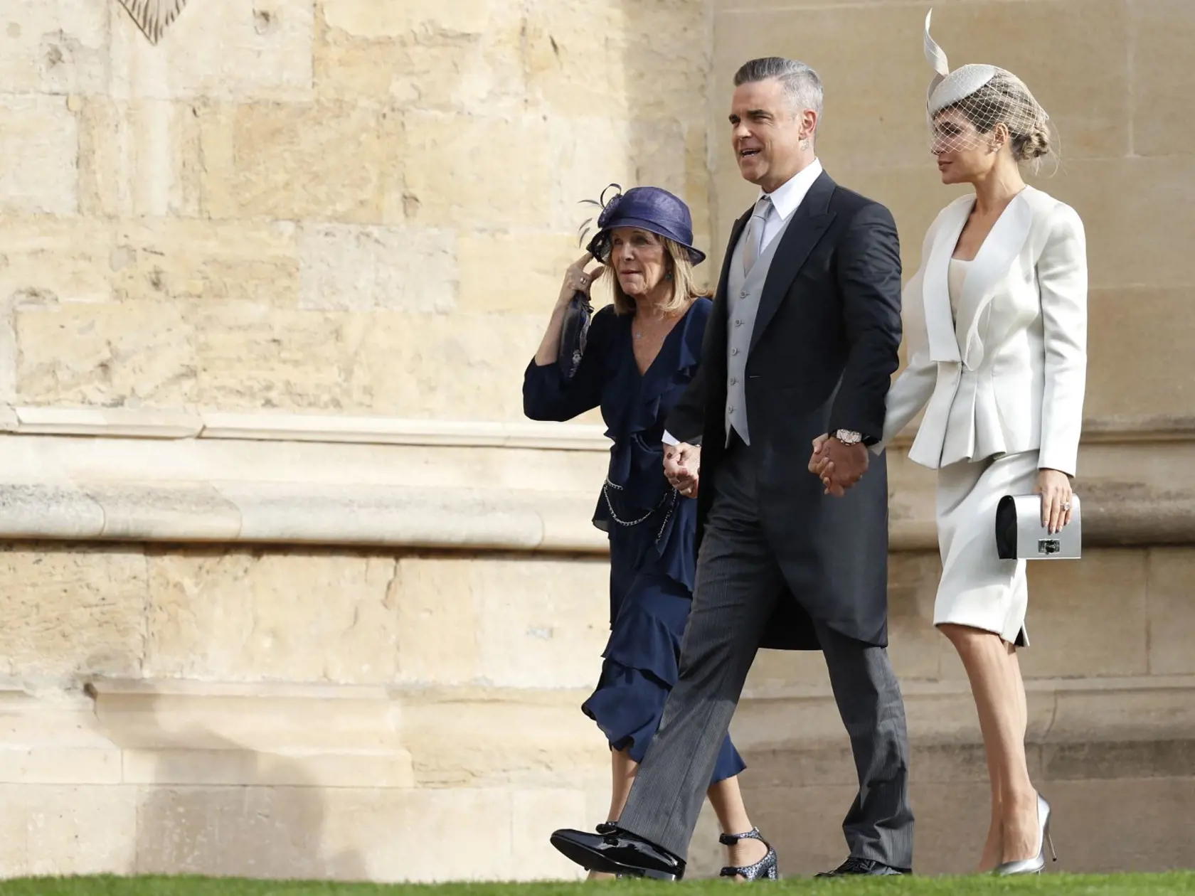 Robbie Williams, Ayda Field a Gwen Fiel