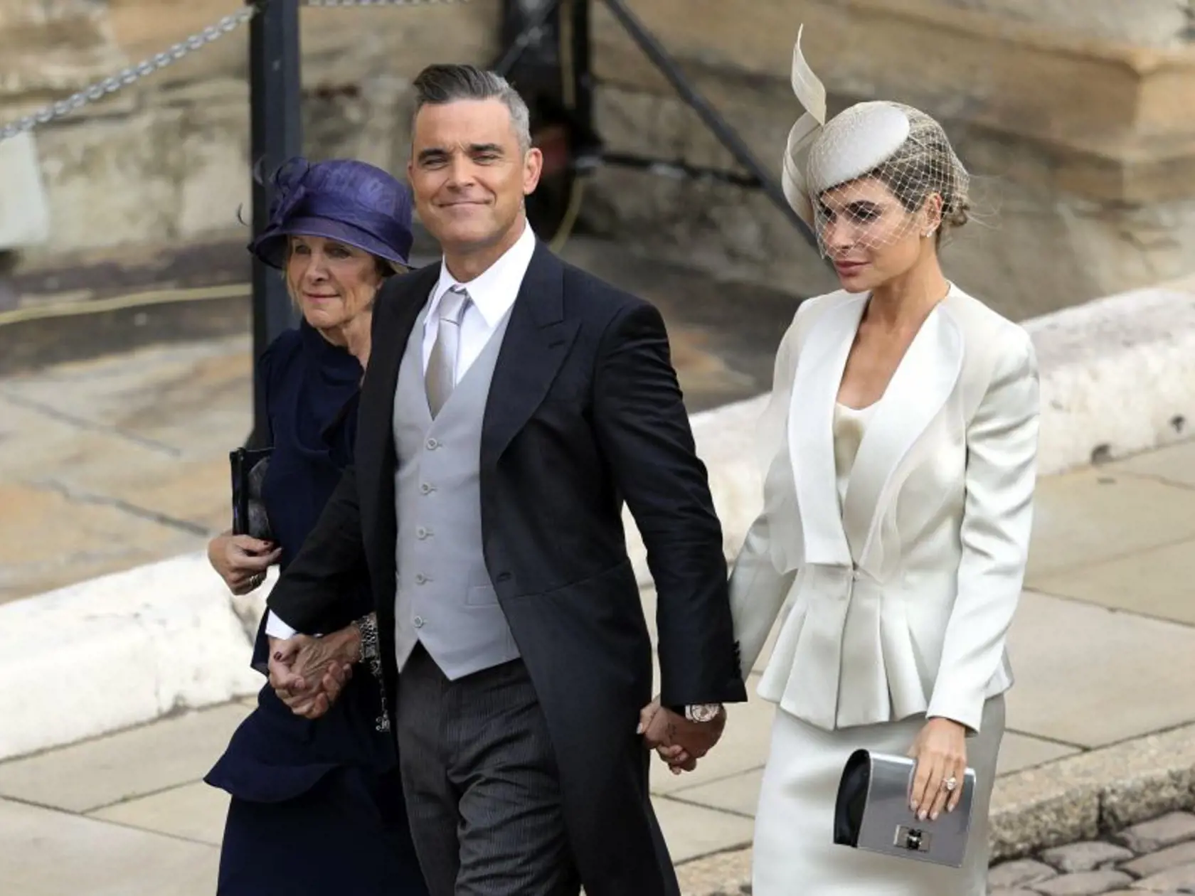Robbie Williams, Ayda Field a Gwen Fiel
