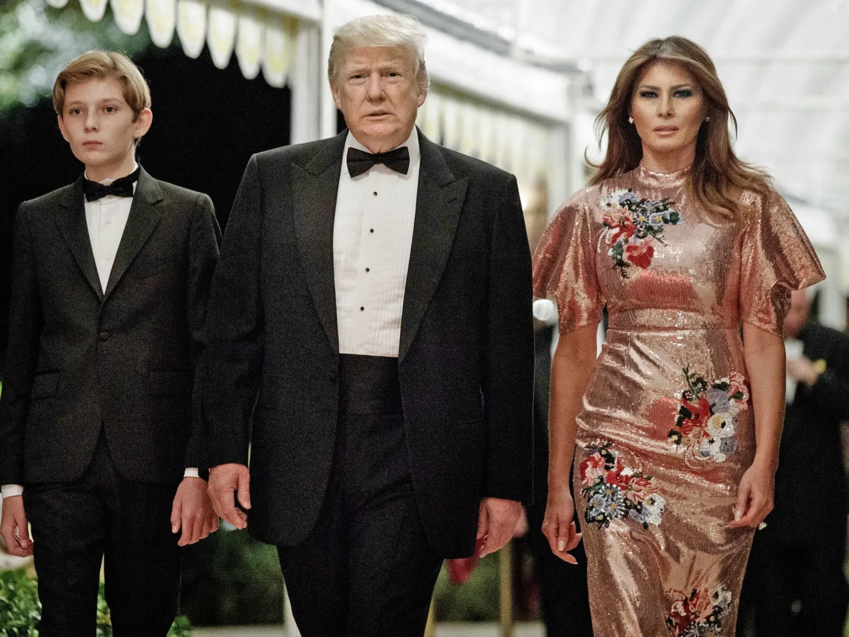 Donald Trump, Melania Trumpová, Barron Trump