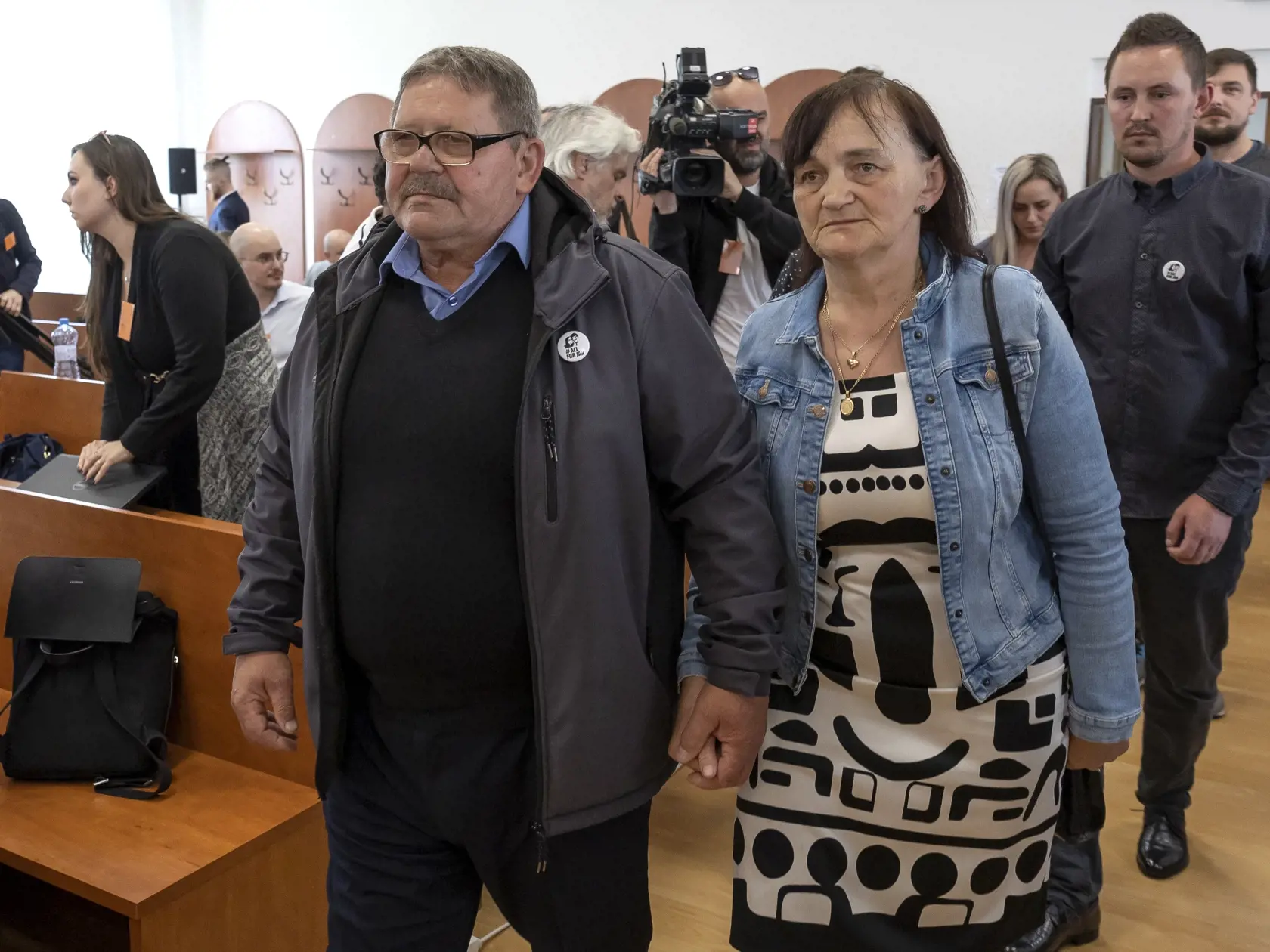 Rodičia zavraždeného novinára, Jozef Kuciak a Jana Kuciaková, veria, že súd vrahov potrestá.