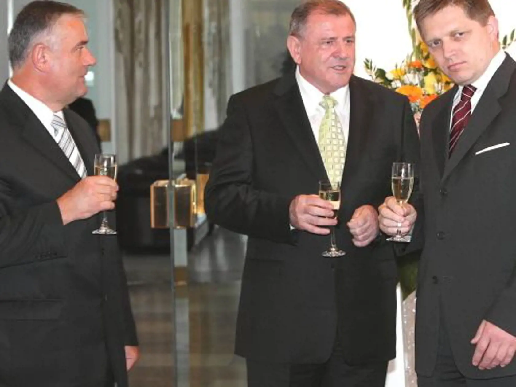 Ján Slota, Vladimír Mečiar a Robert Fico