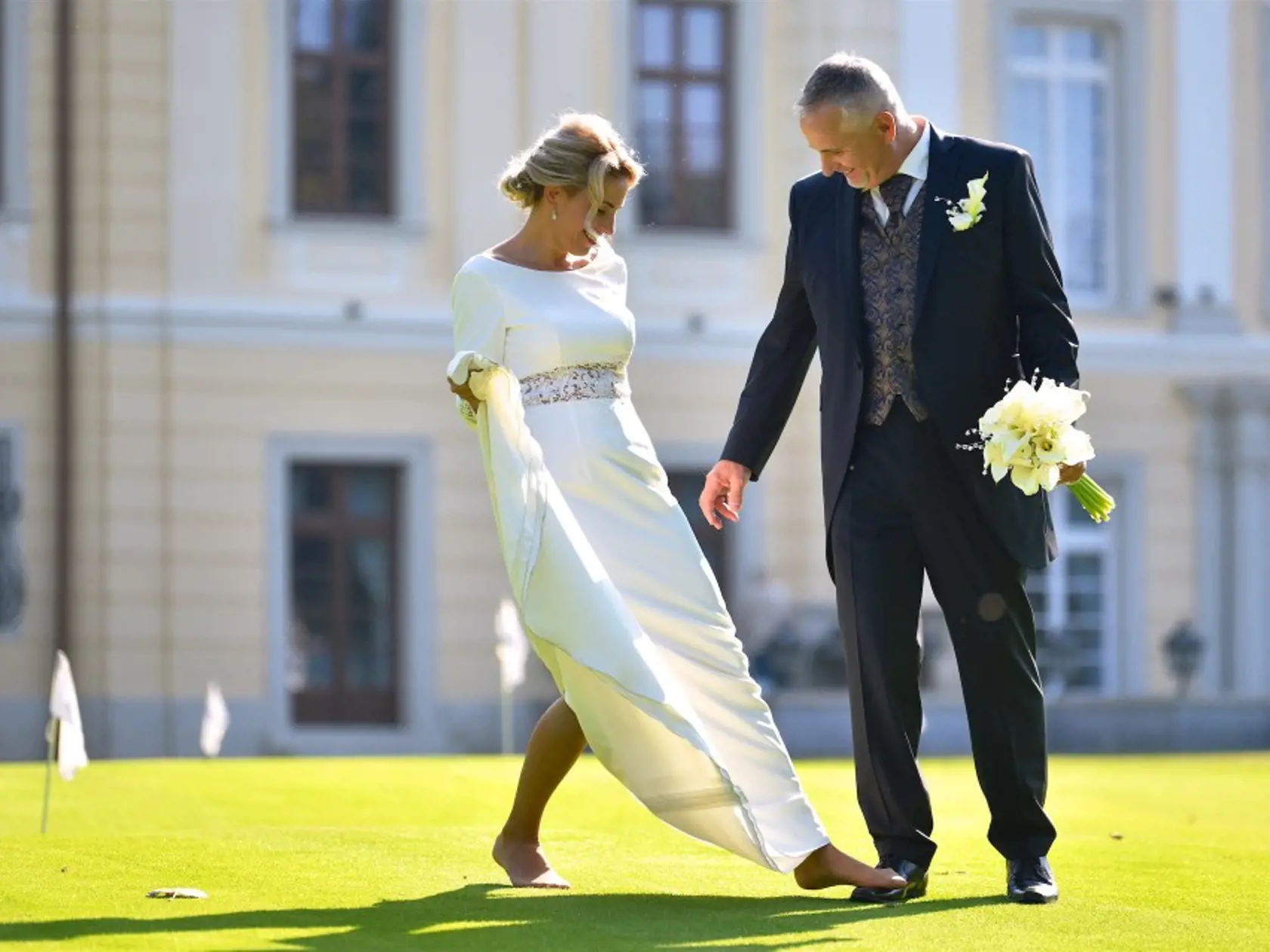Štastní novomanželia Jozef Boskovič a Jana Kiššová sú nielen manželmi, ale aj najlepšími priateľmi