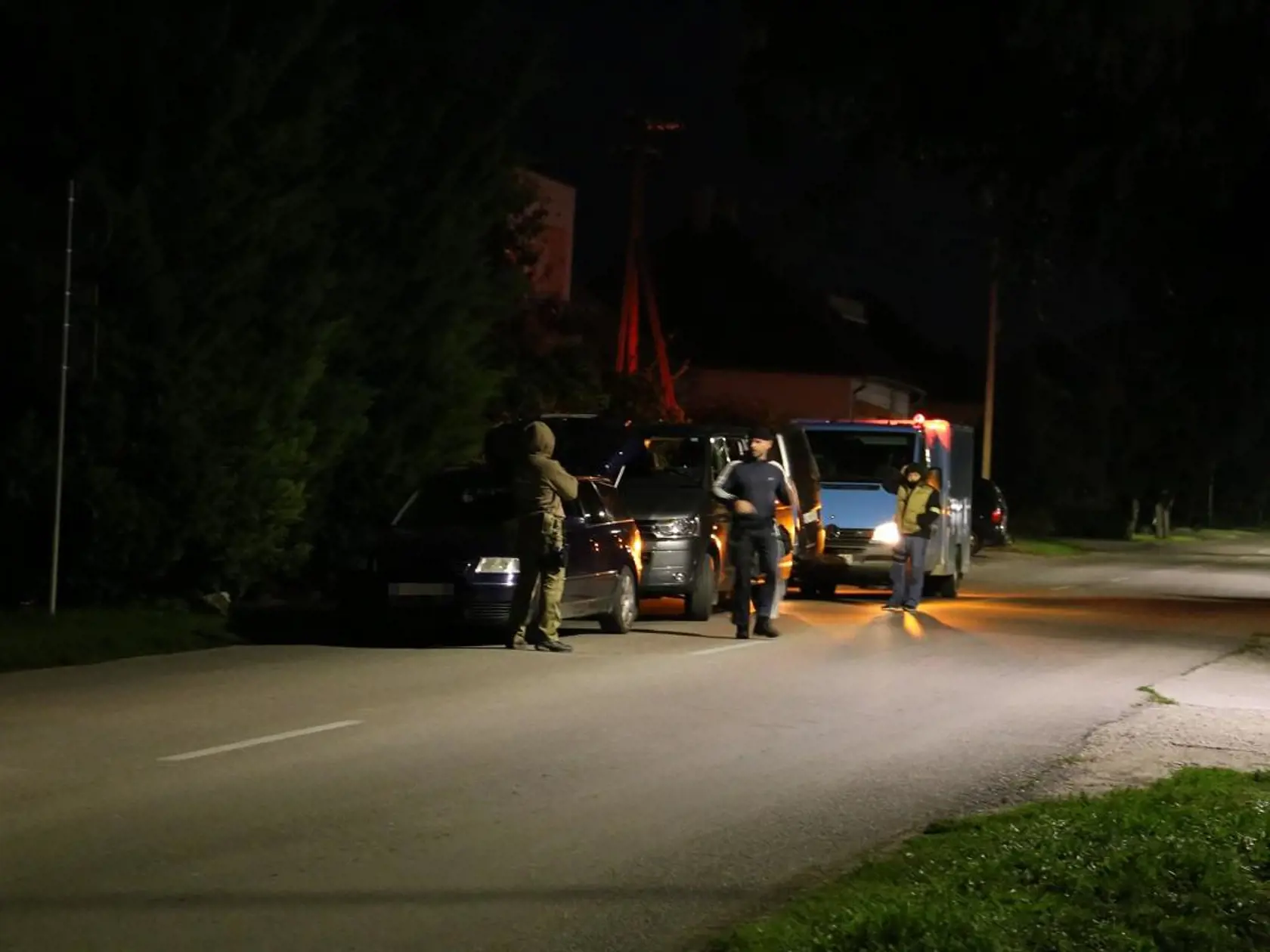 Pripravení: Policajti nenechali nič na náhodu.