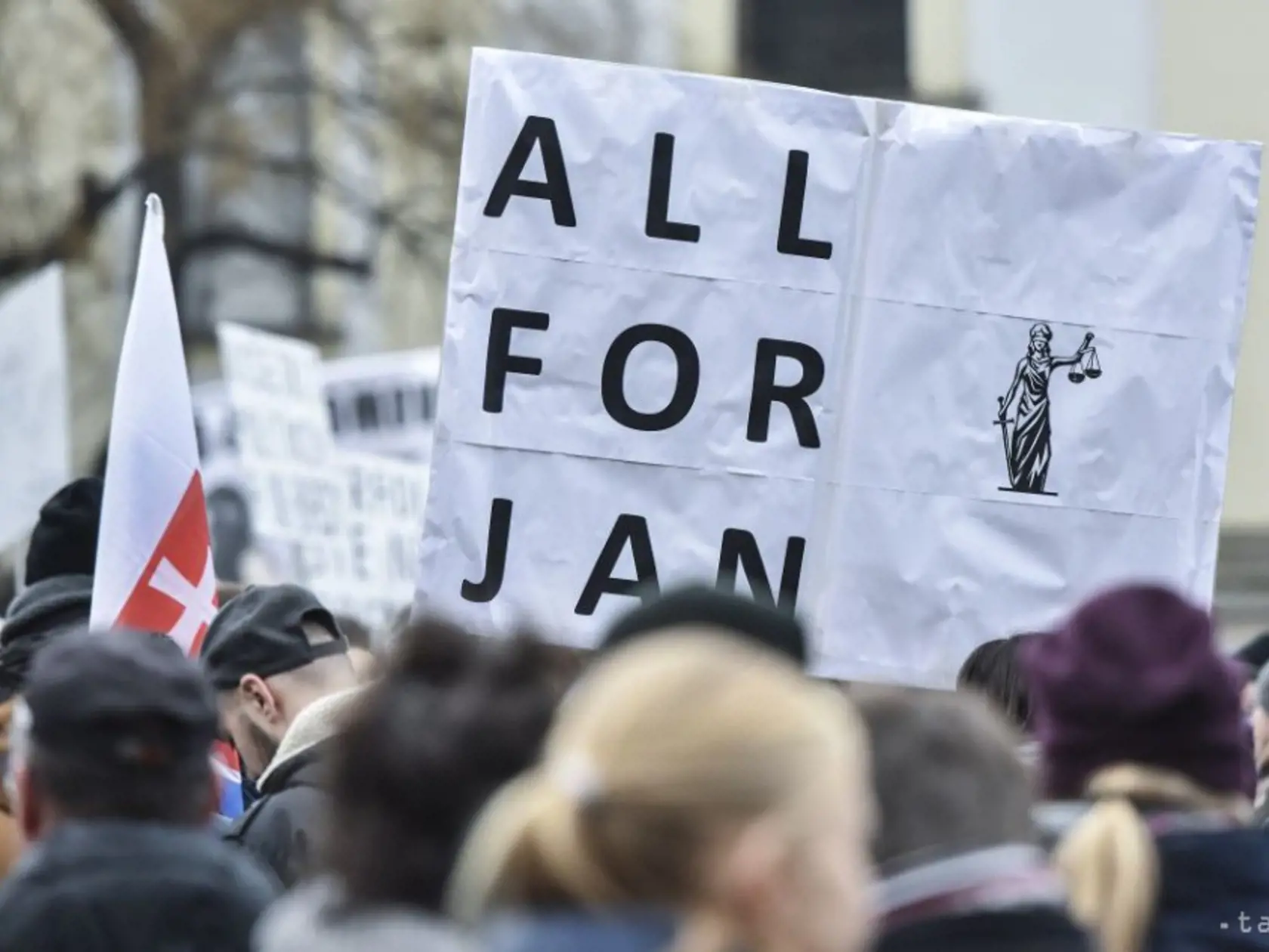 Protesty za spravodlivosť.