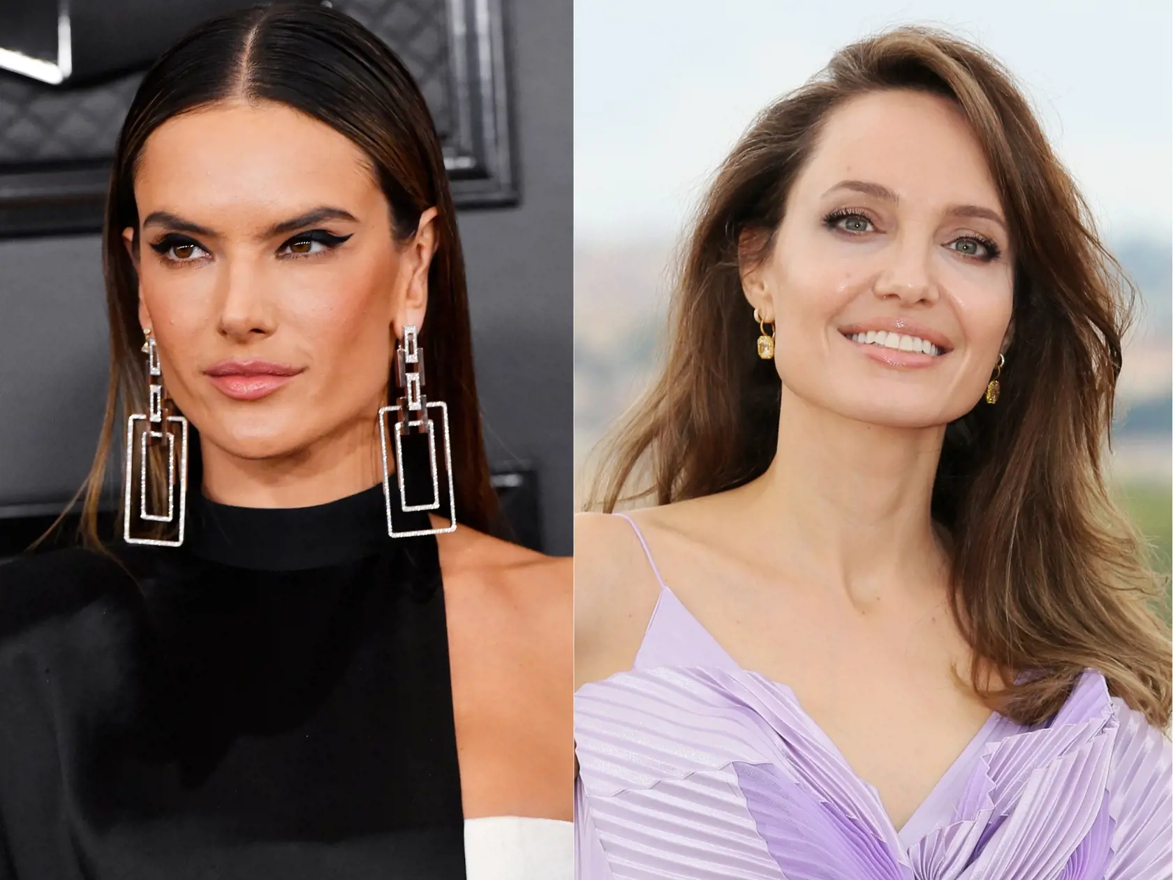 Alessandra Ambrosio, Angelina Jolie