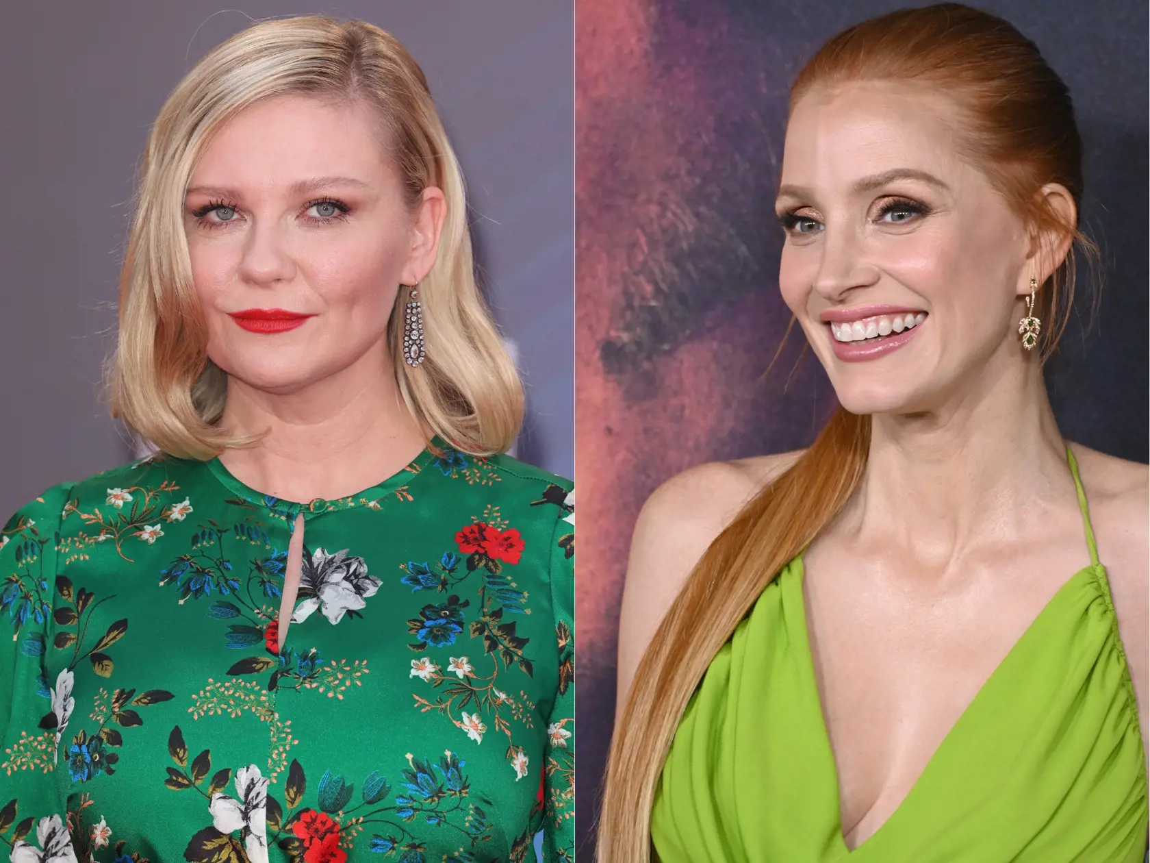 Jessica Chastain, Kirsten Dunst
