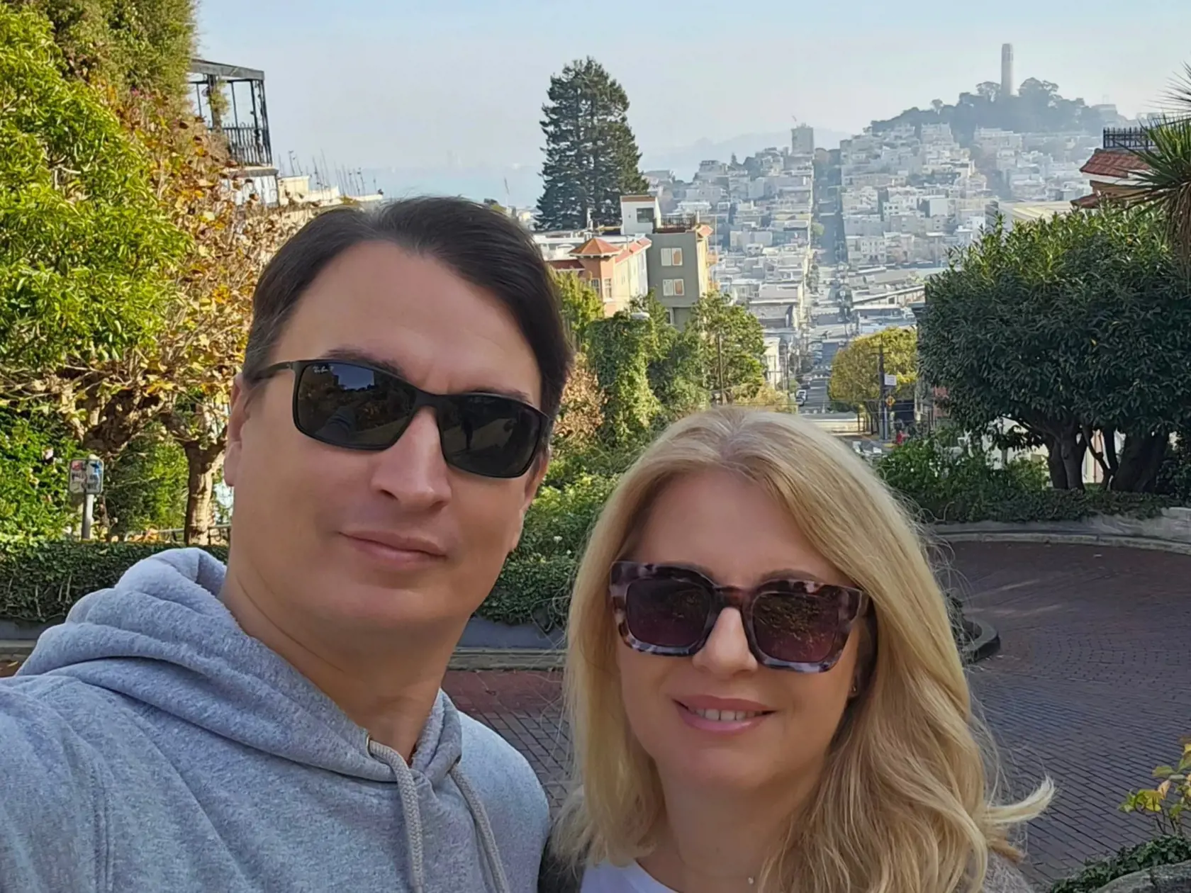 Zuzana Čaputová a Juraj Rizman si pred odletom vychutnali krásy San Francisca.