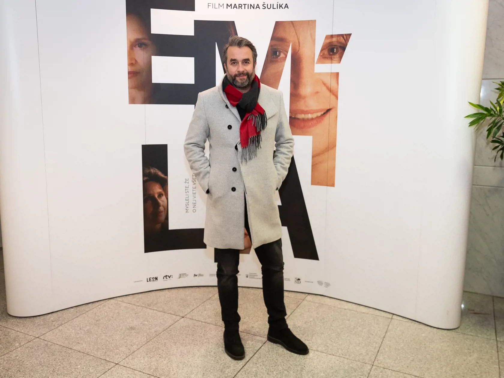 Slávnostná premiéra filmu Emília. Na snímke Vladimír Kobielsky.